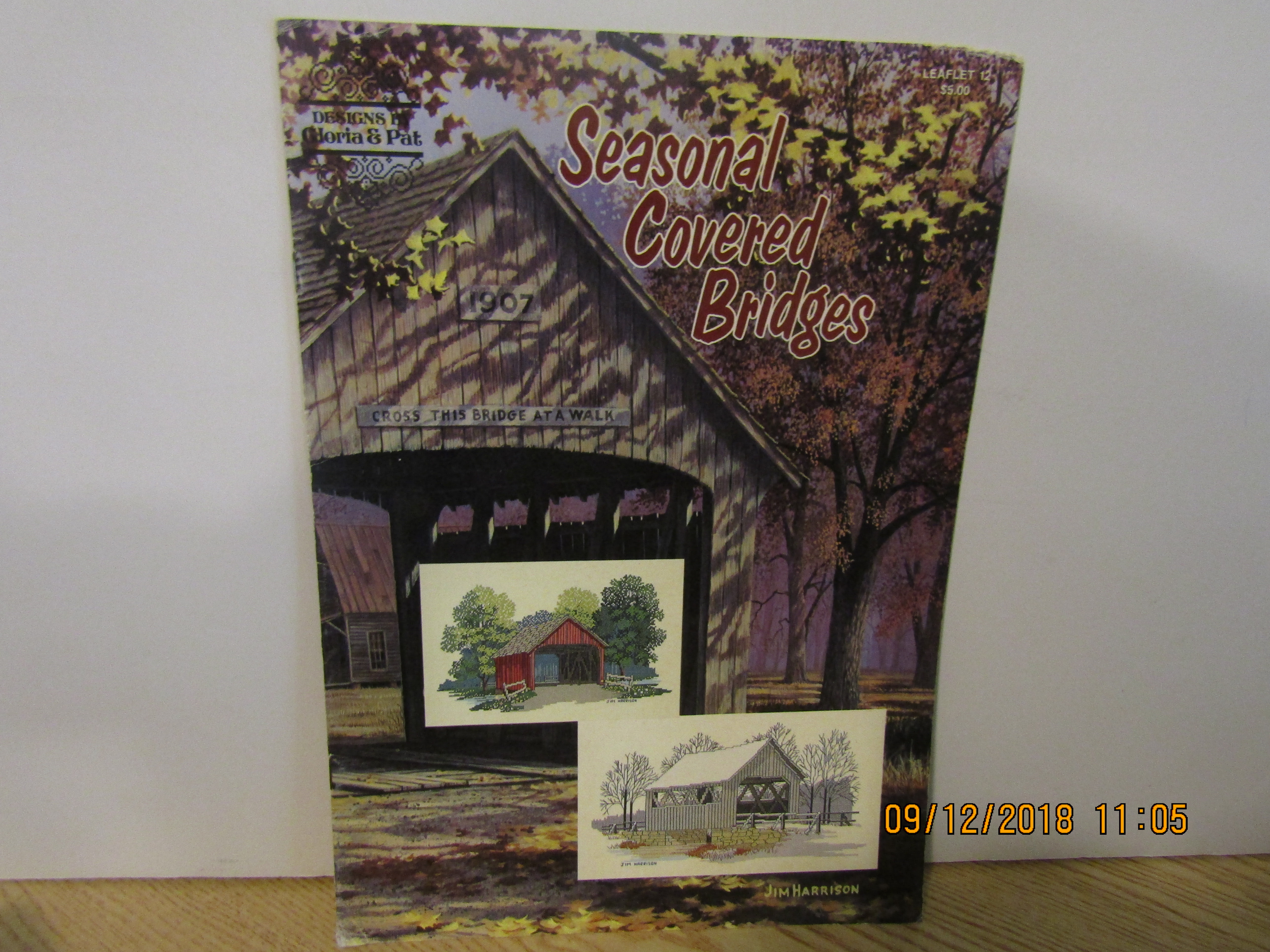 Gloria&Pat Cross Stitch Seasonal Covered Bridges #12
