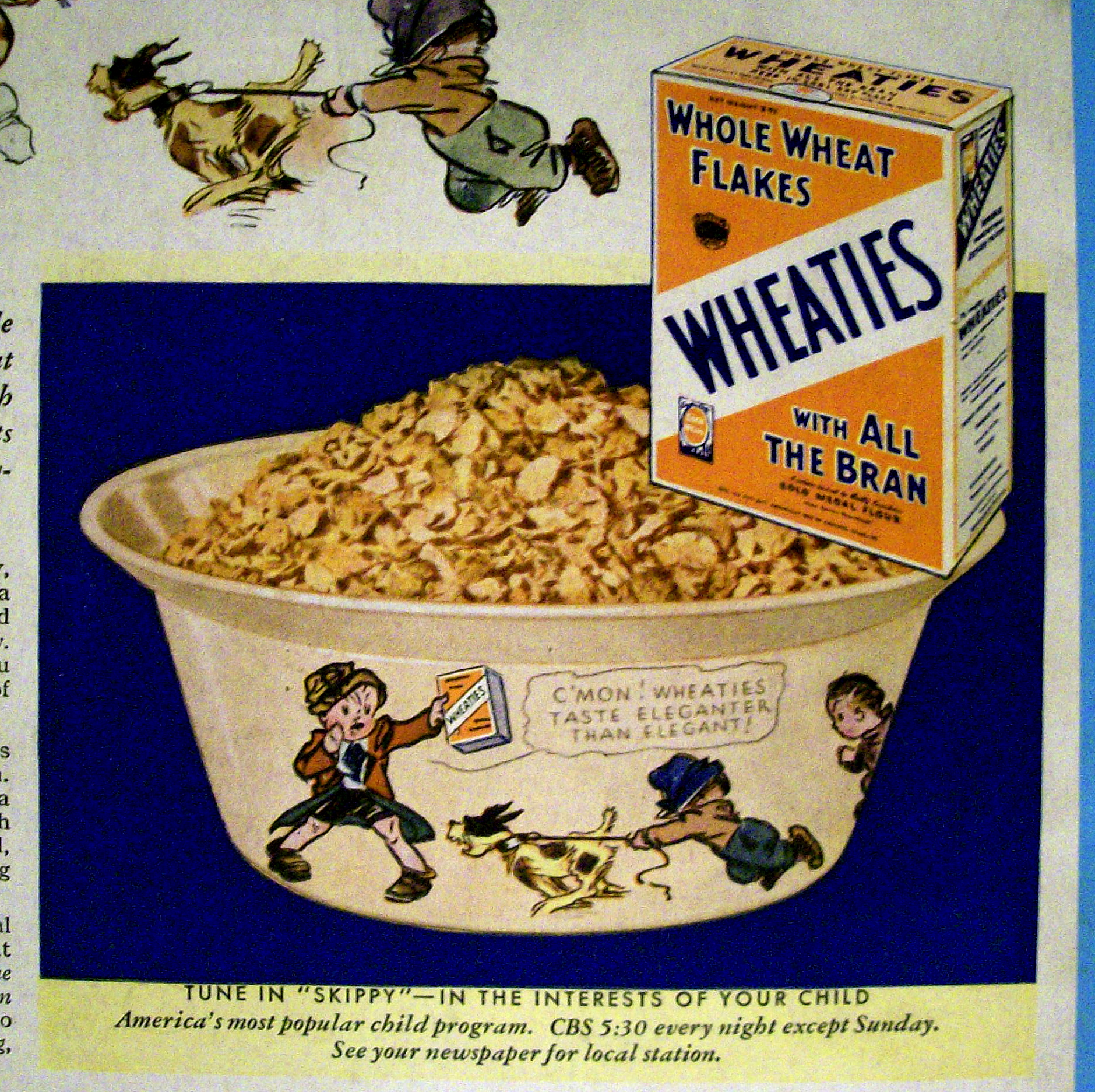 Vintage Ad: 1933 Wheaties Cereal