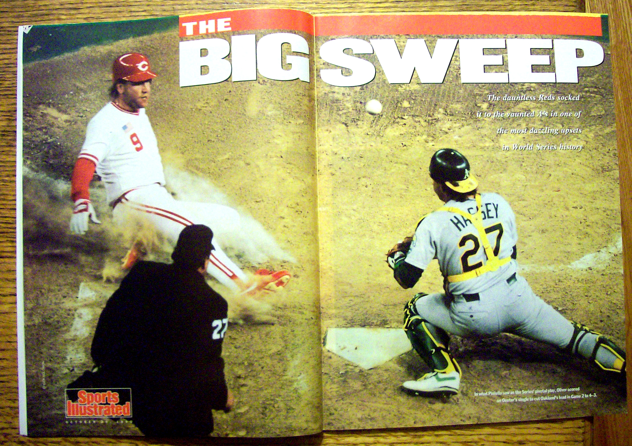 Sports Illustrated Magazine-October 29, 1990-Chris Sabo