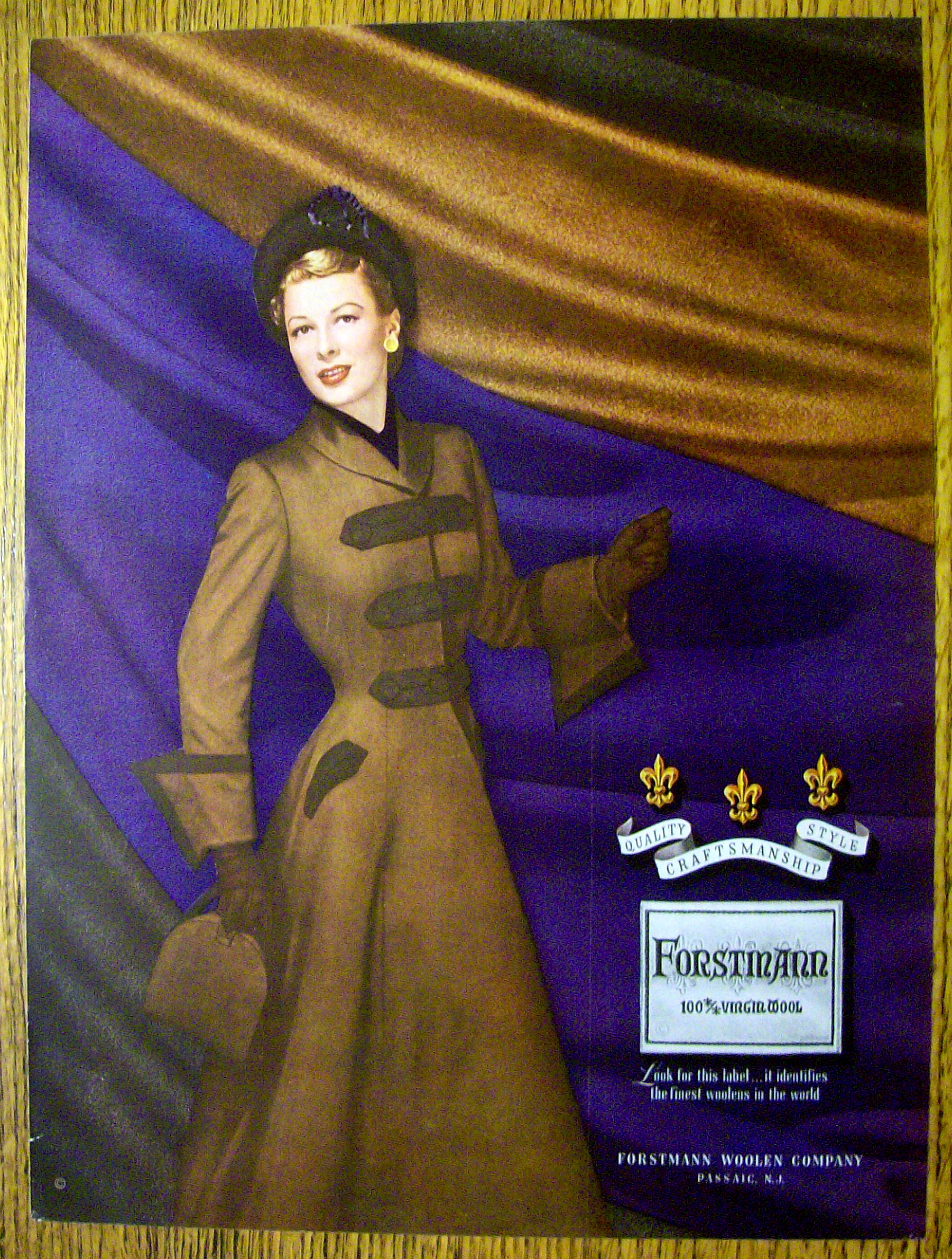1948 Forstmann Wool