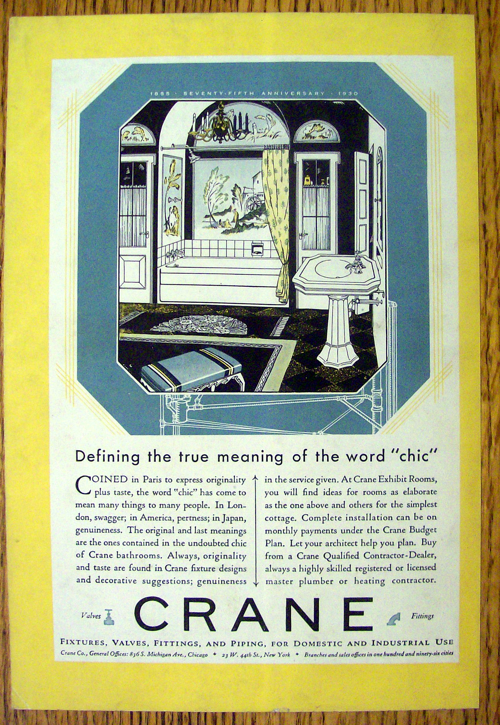 1930 Crane Bathrooms