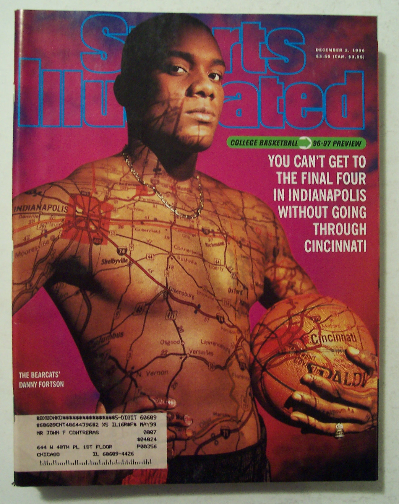 Sports Illustrated-December 2, 1996-Danny Fortson
