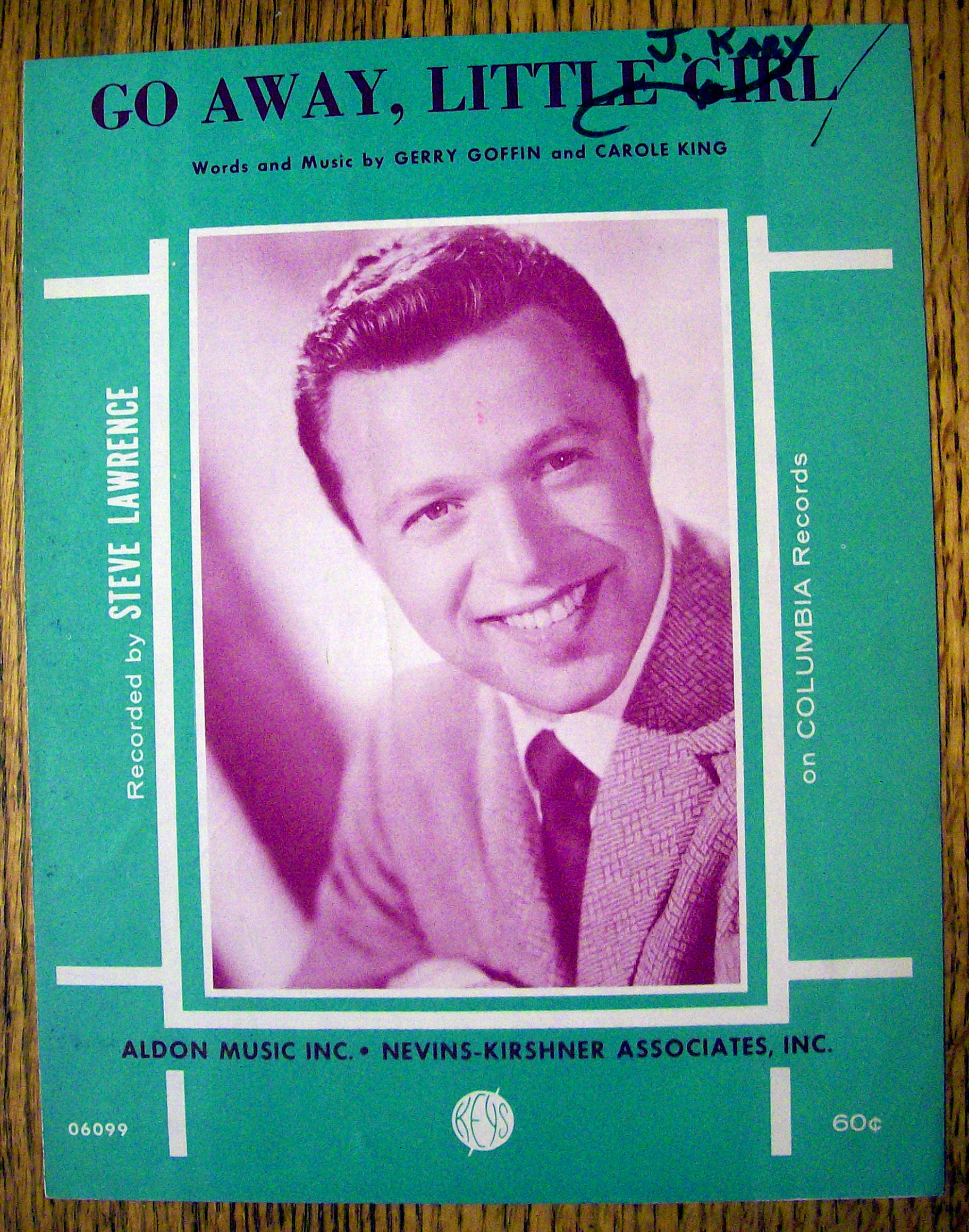 1962 Go Away, Little Girl/Goffin & King/Steve Lawrence