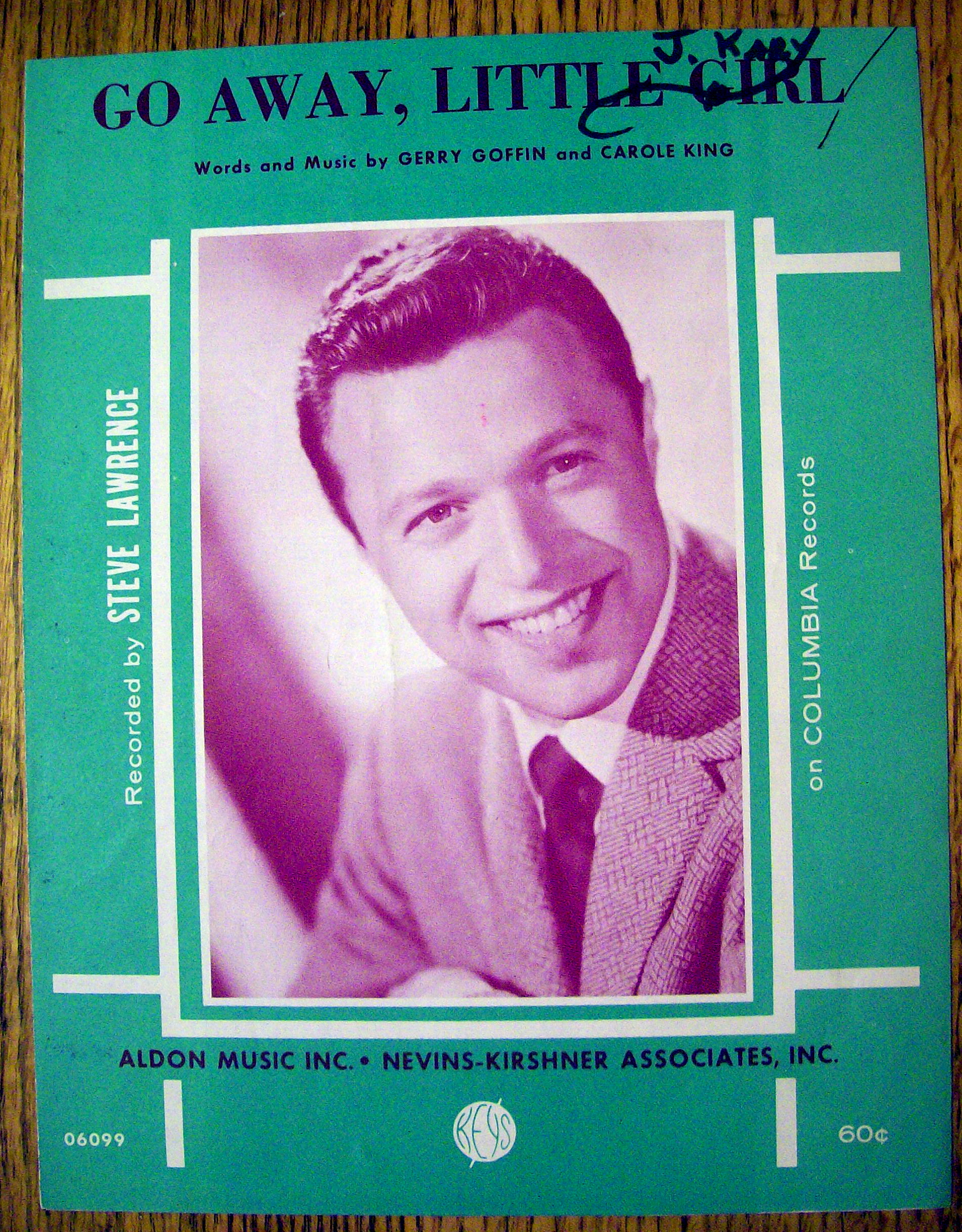 1962 Go Away, Little Girl/Goffin & King/Steve Lawrence
