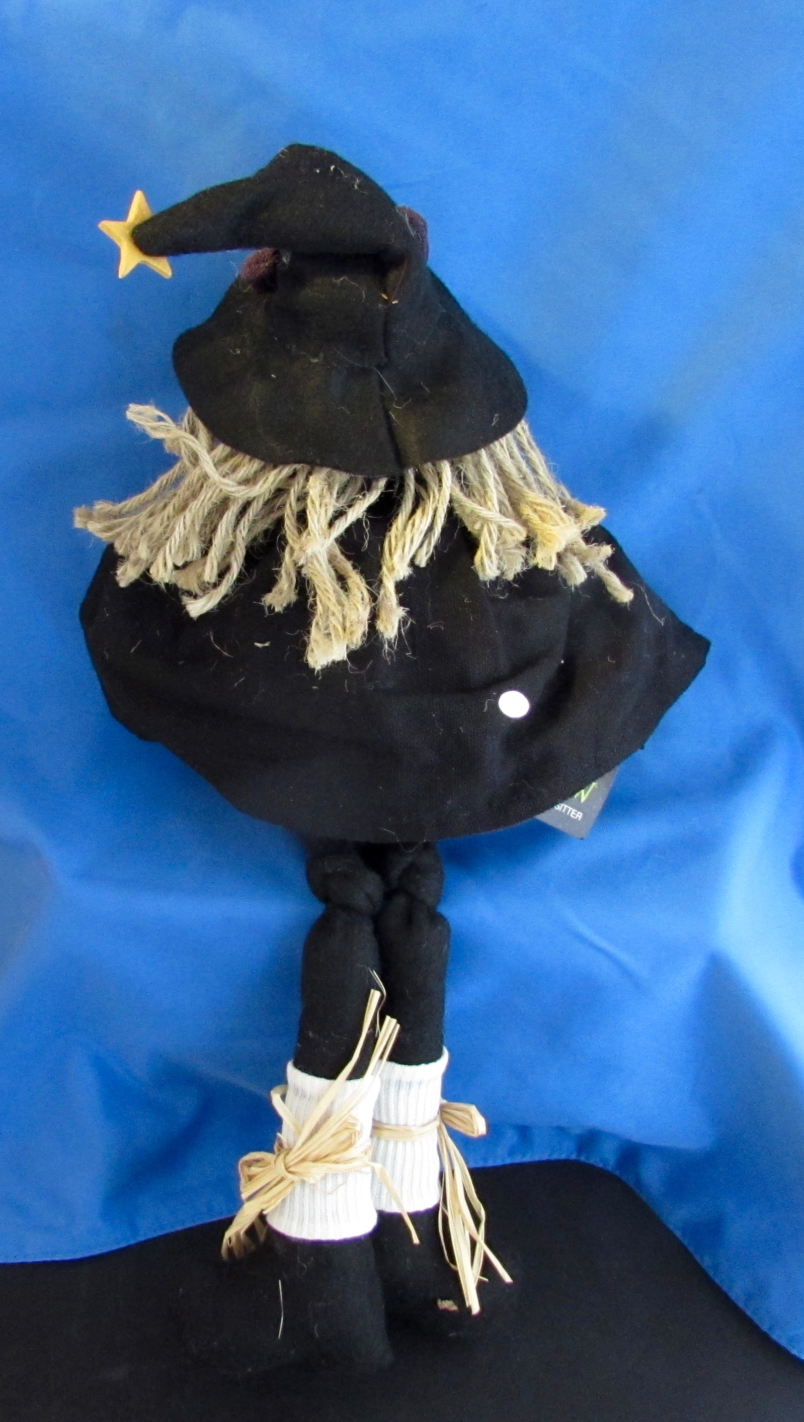 Spooky Hollow Starry Witch Shelf Sitter Cloth Doll 17 inch