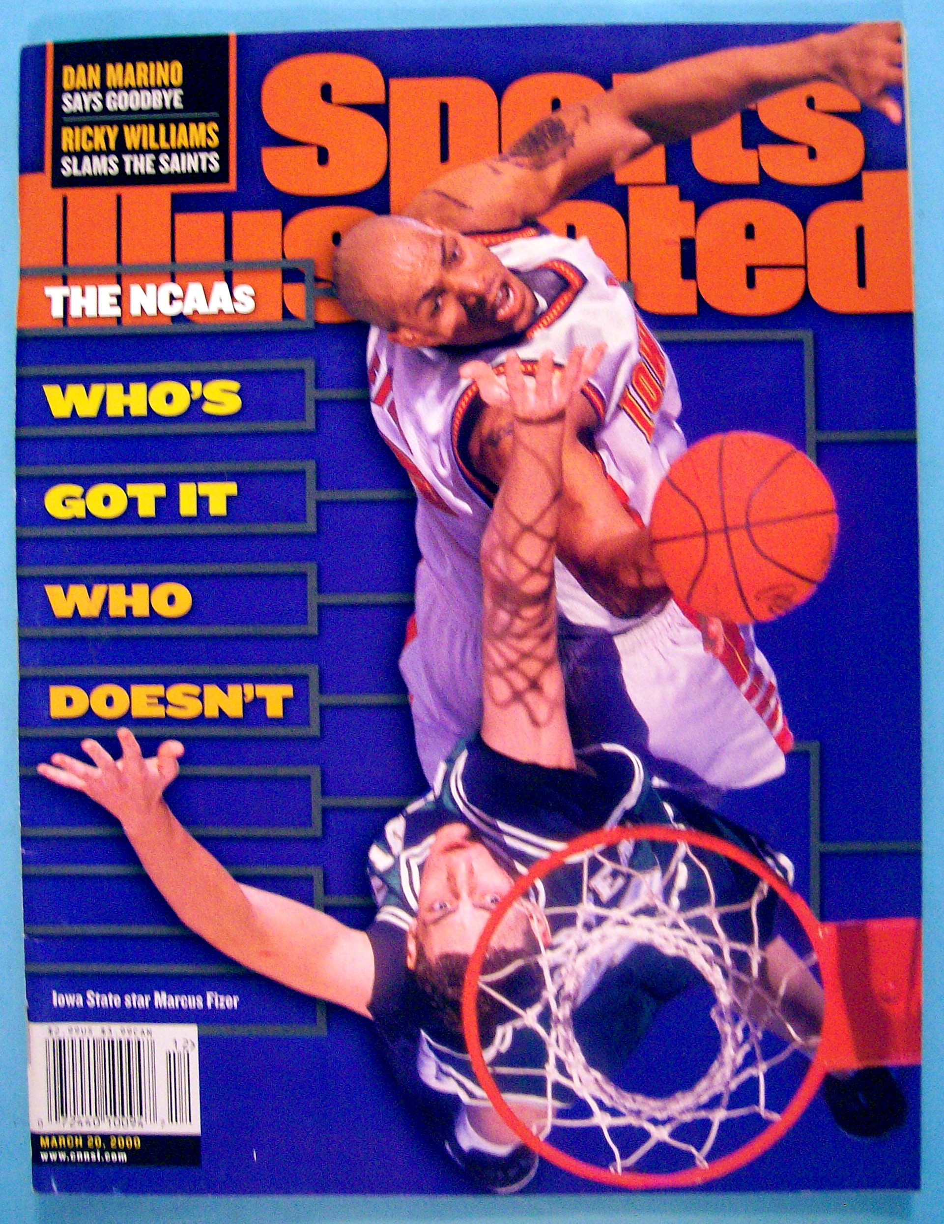 Sports Illustrated Magazine-March 20, 2000-Marcus Fizer