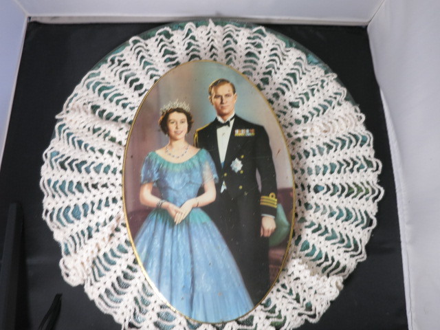 Queen Elizabeth Coronation Commemortive Tin 1958 Prince Phillip