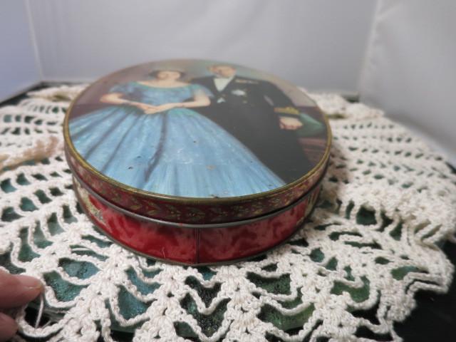 Queen Elizabeth Coronation Commemortive Tin 1958 Prince Phillip