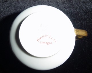 Limoges Haviland Demitesse Cup & Saucer