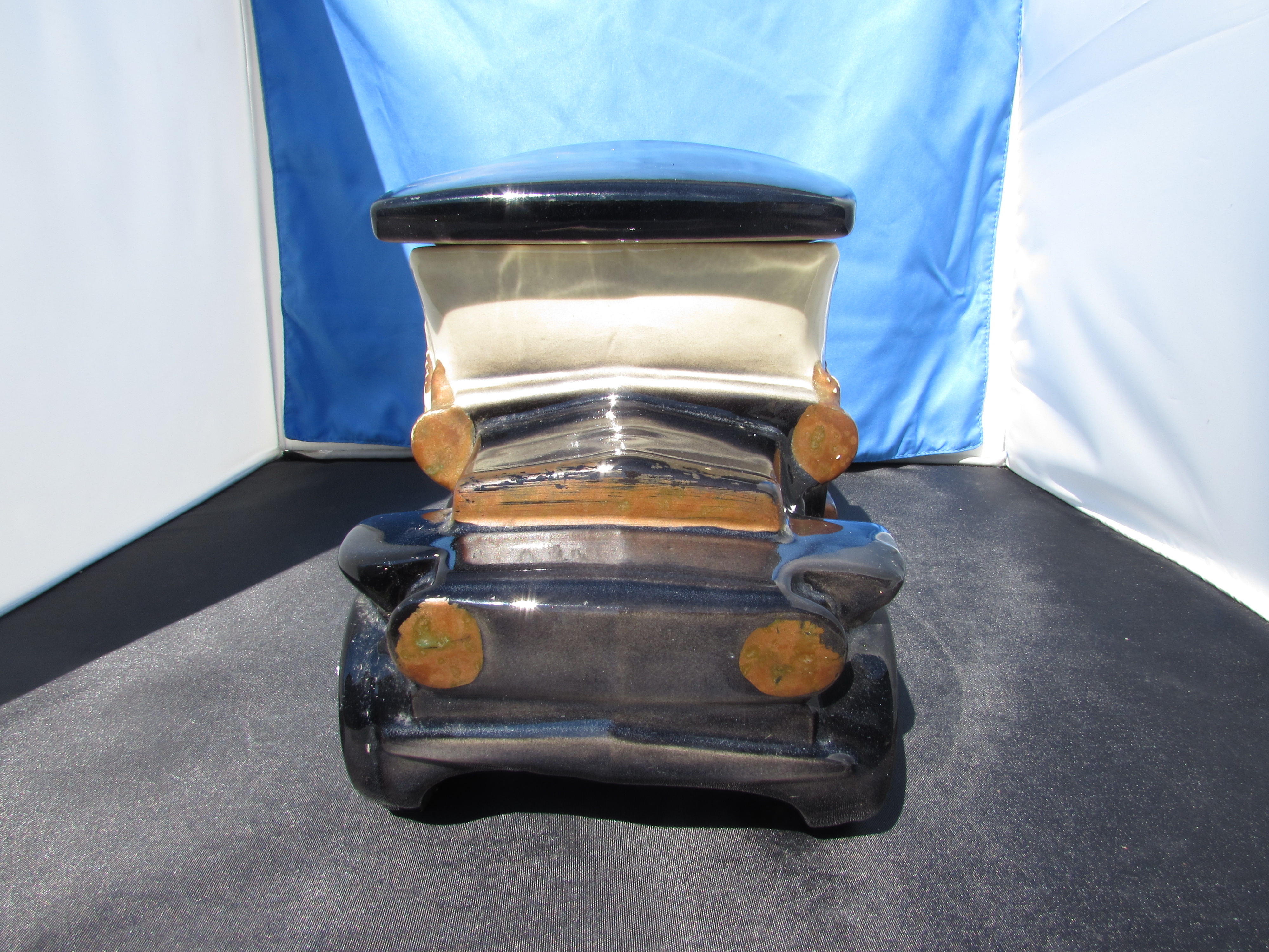 McCoy Touring Car Cookie Jar Mid Century 1962 to 1964 made in USA