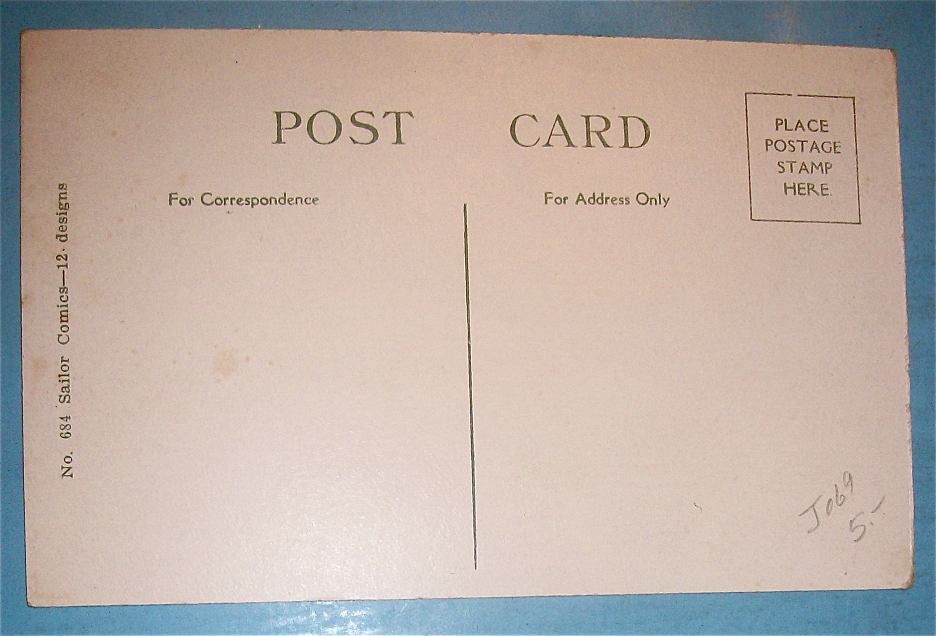 Rocked To Sleep In Cradle Postcard