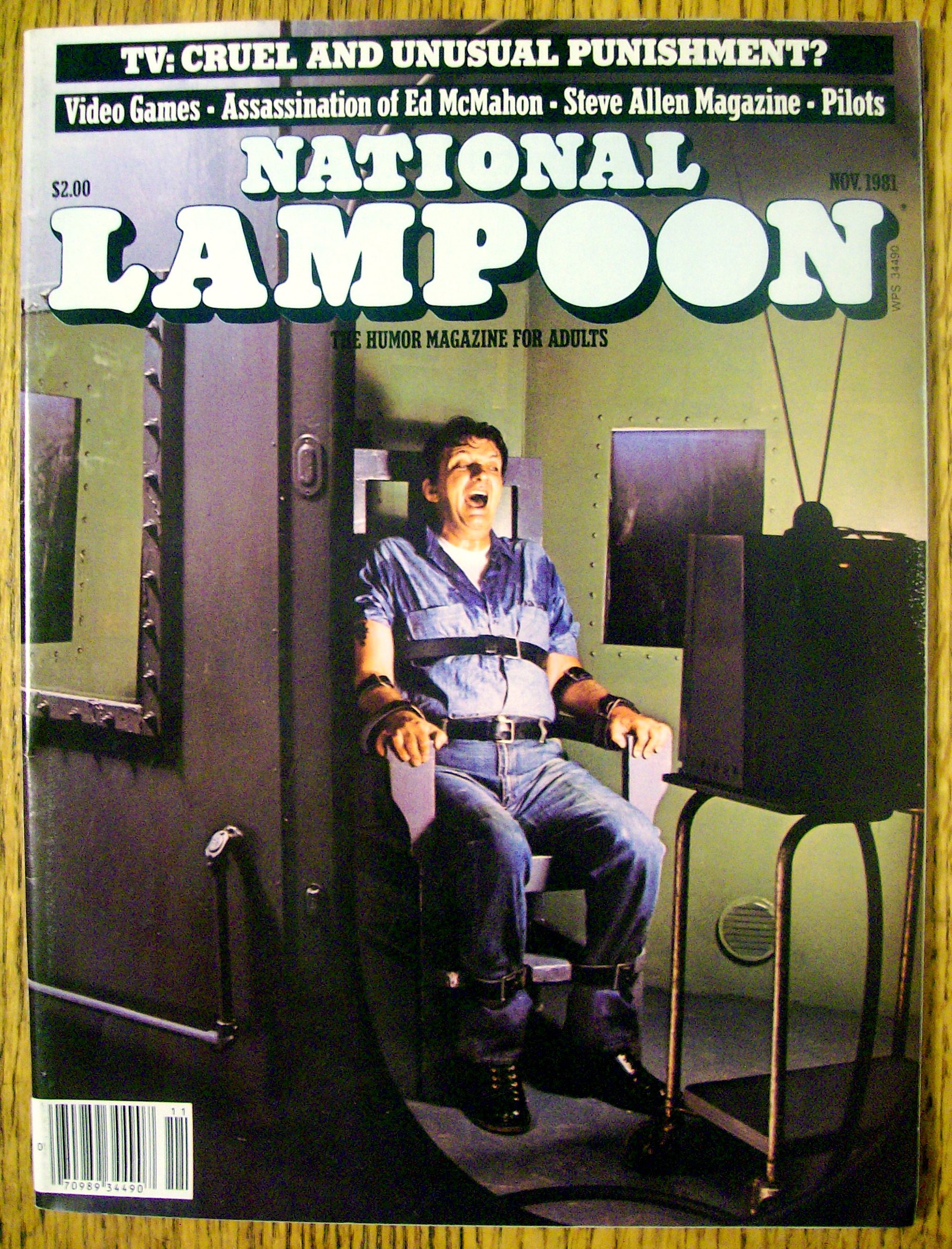 National Lampoon Magazine #40-November 1981