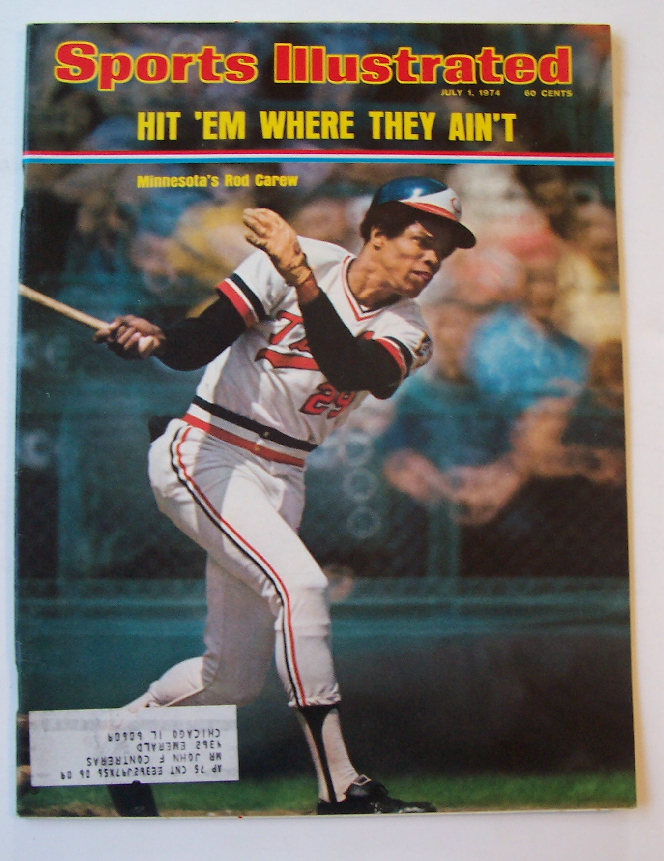 Sports Illustrated Magazine - July 1, 1974 - Rod  Carew