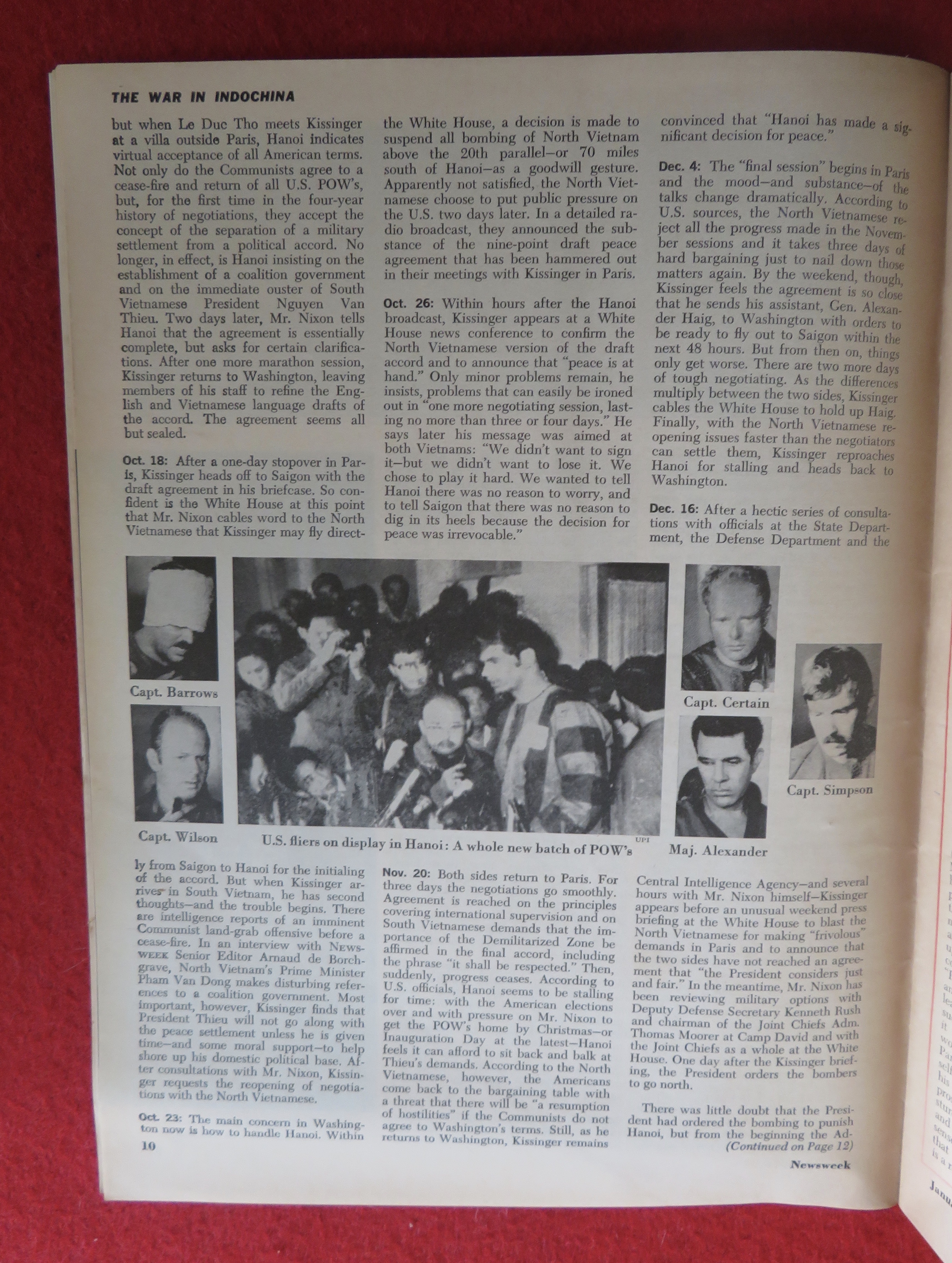 Newsweek Magazine January 1, 1973 Henry Kissinger