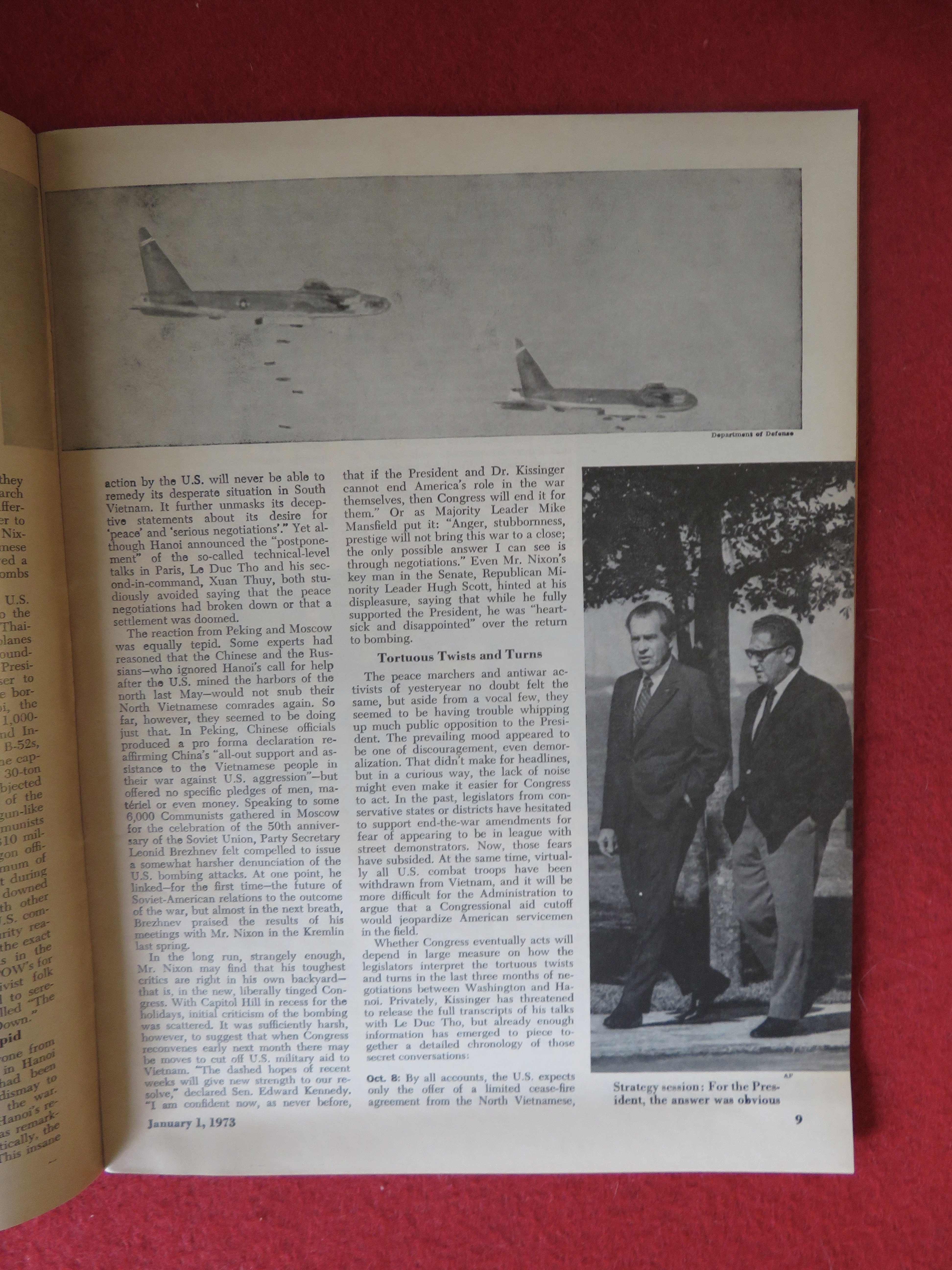 Newsweek Magazine January 1, 1973 Henry Kissinger