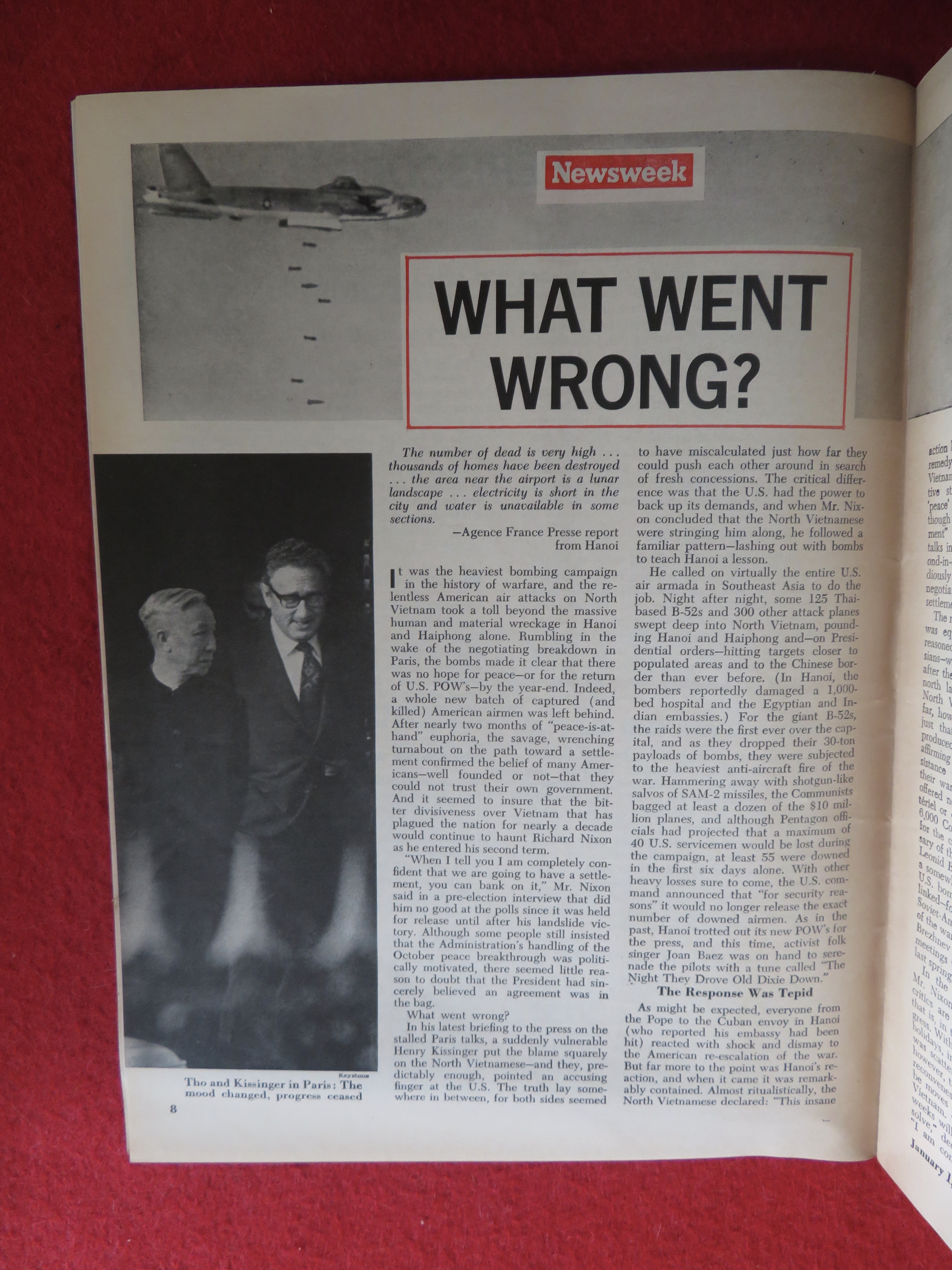 Newsweek Magazine January 1, 1973 Henry Kissinger