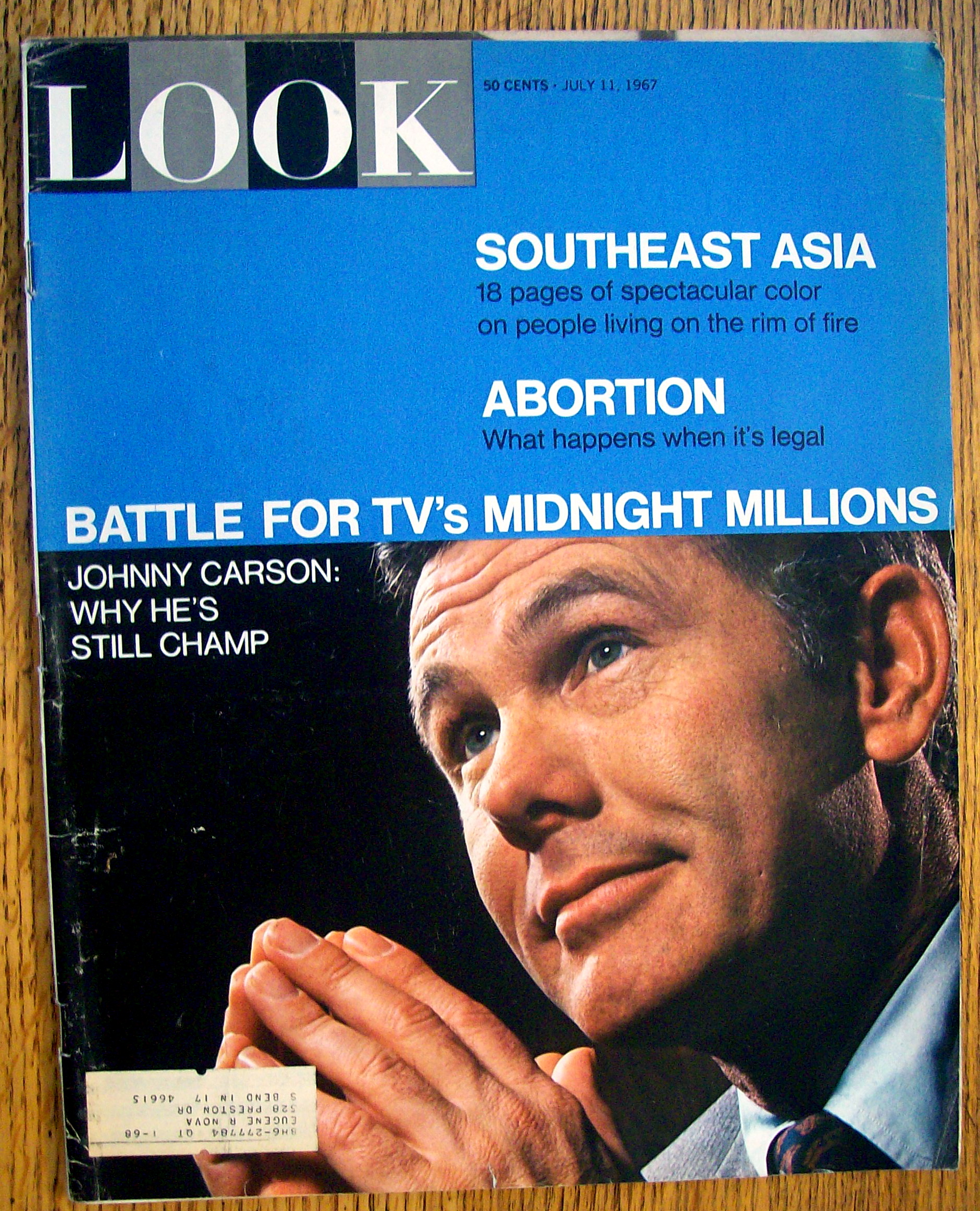Look Magazine-July 11, 1967-Johnny Carson