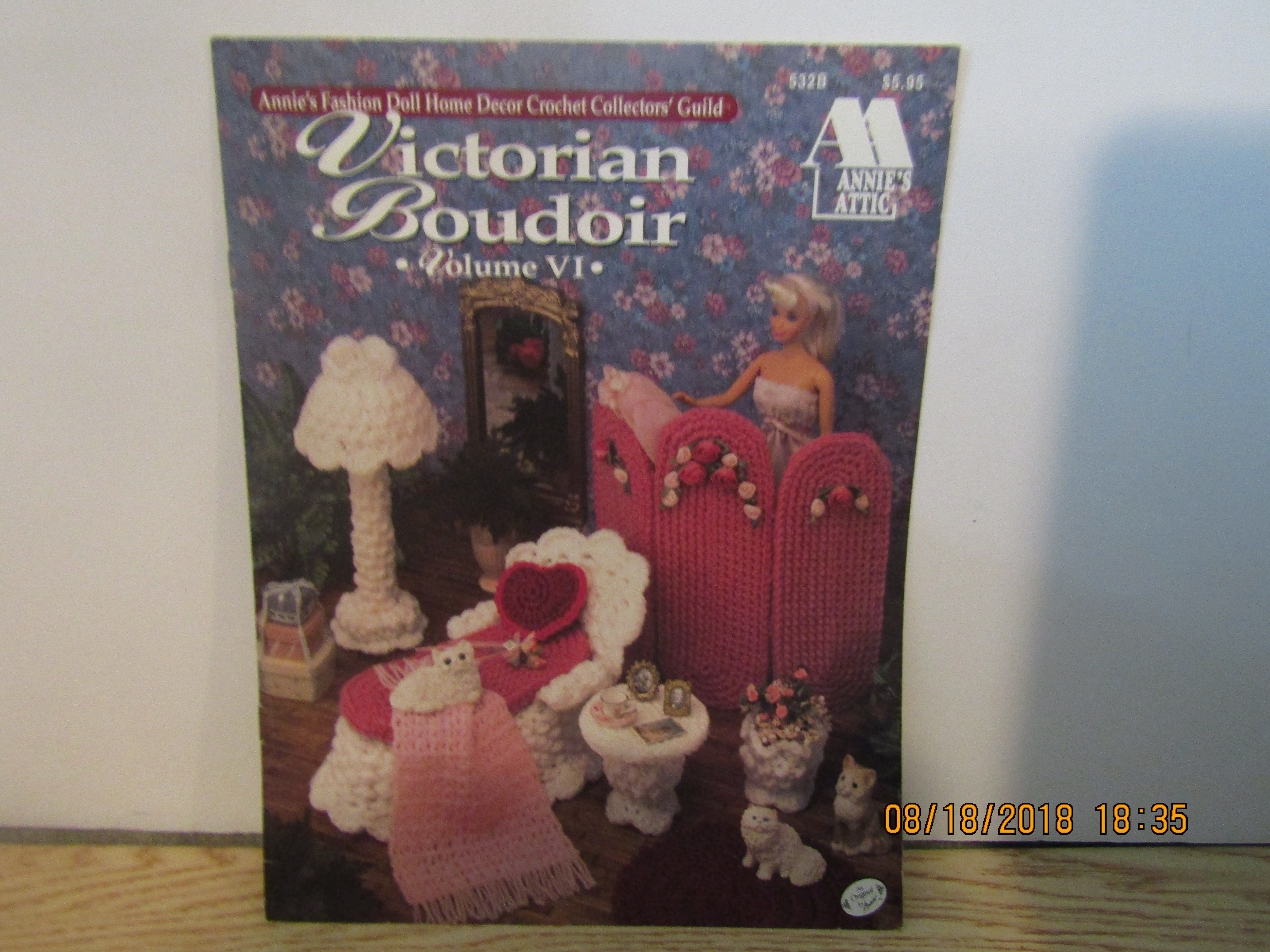 Annie's Attic Fashion Doll Victorian Boudoir  Vol 6