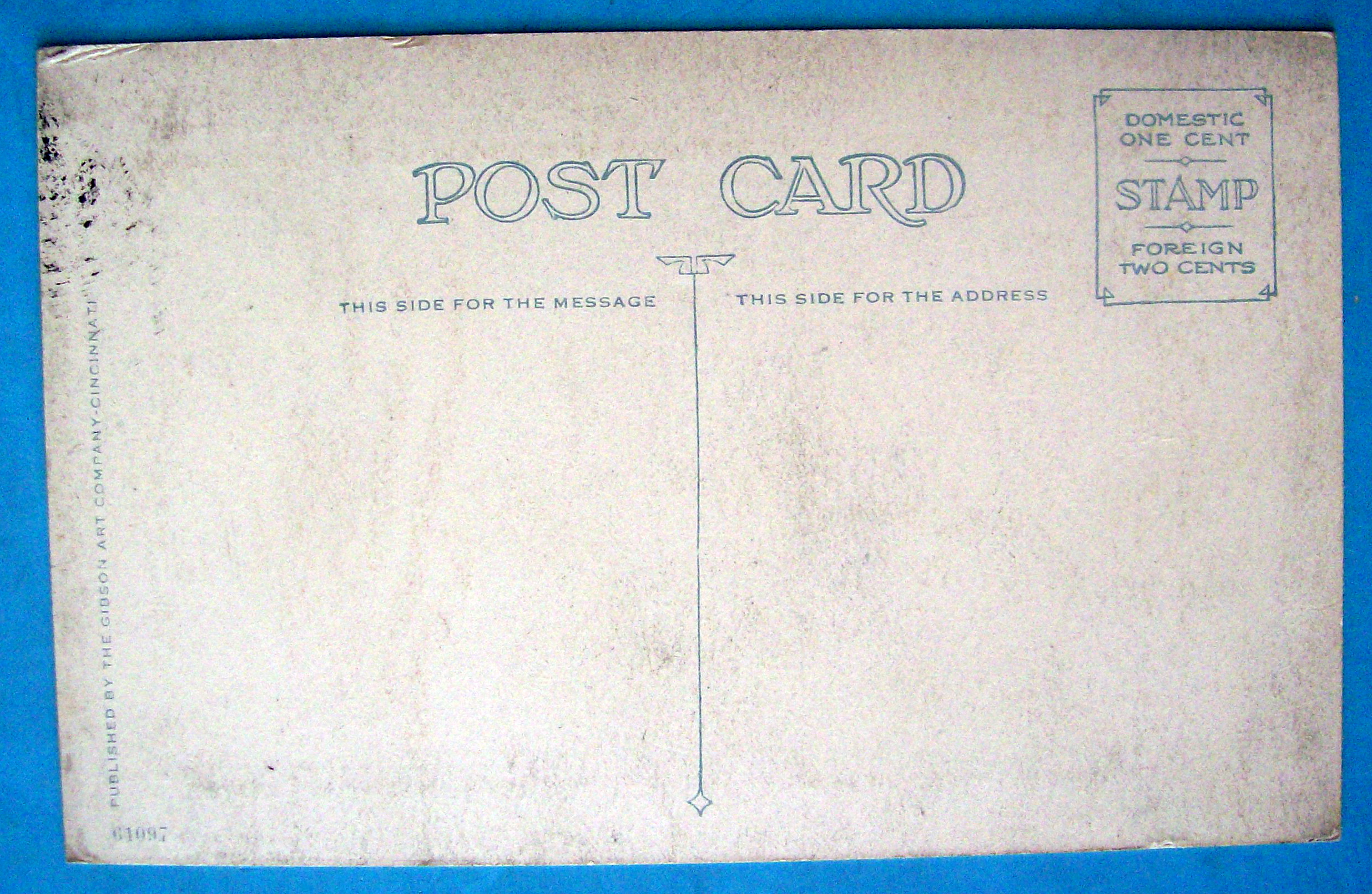 American Flag Postcard