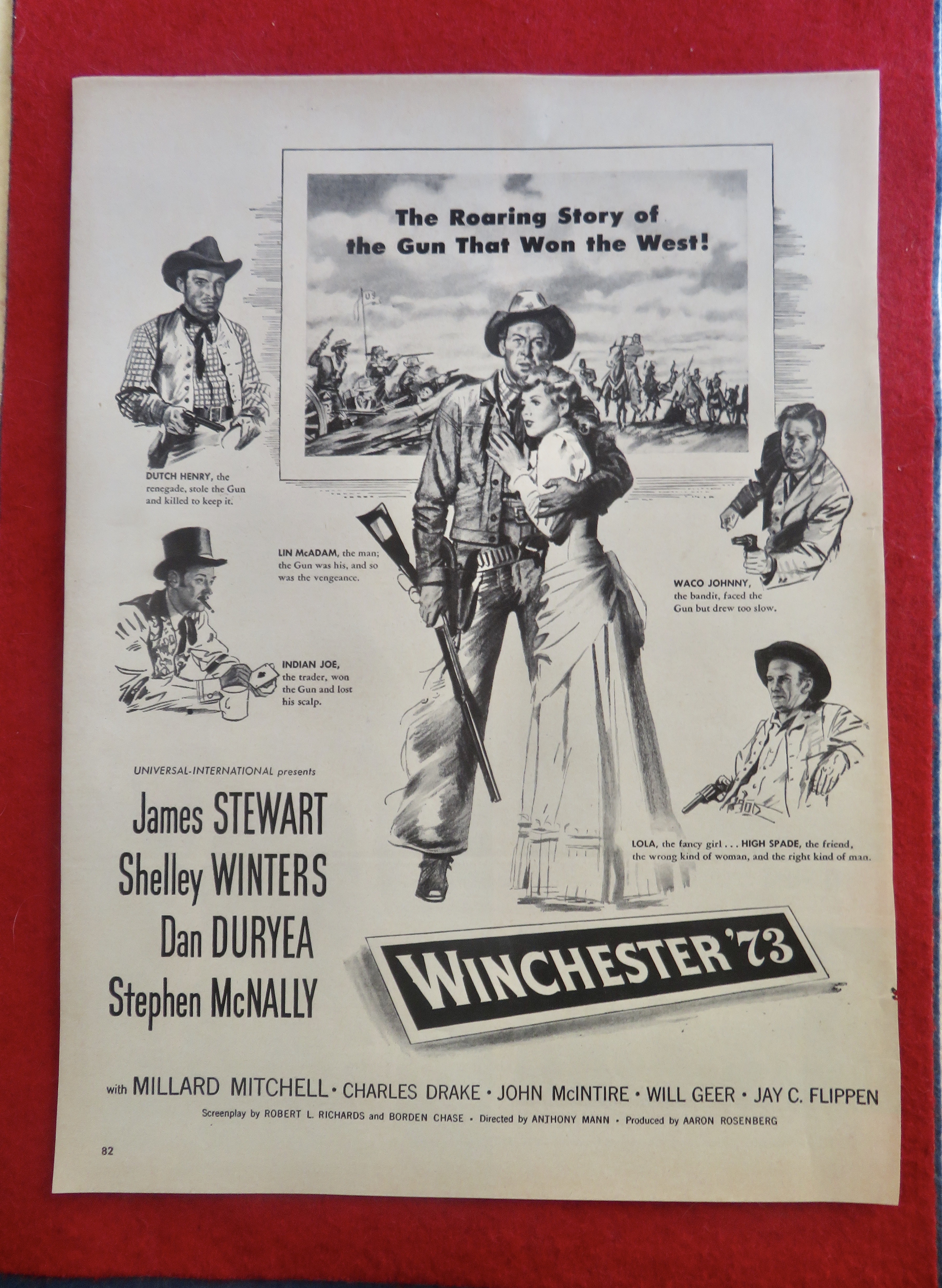 1950 Winchester '73 with James Stewart & Shelley Winter