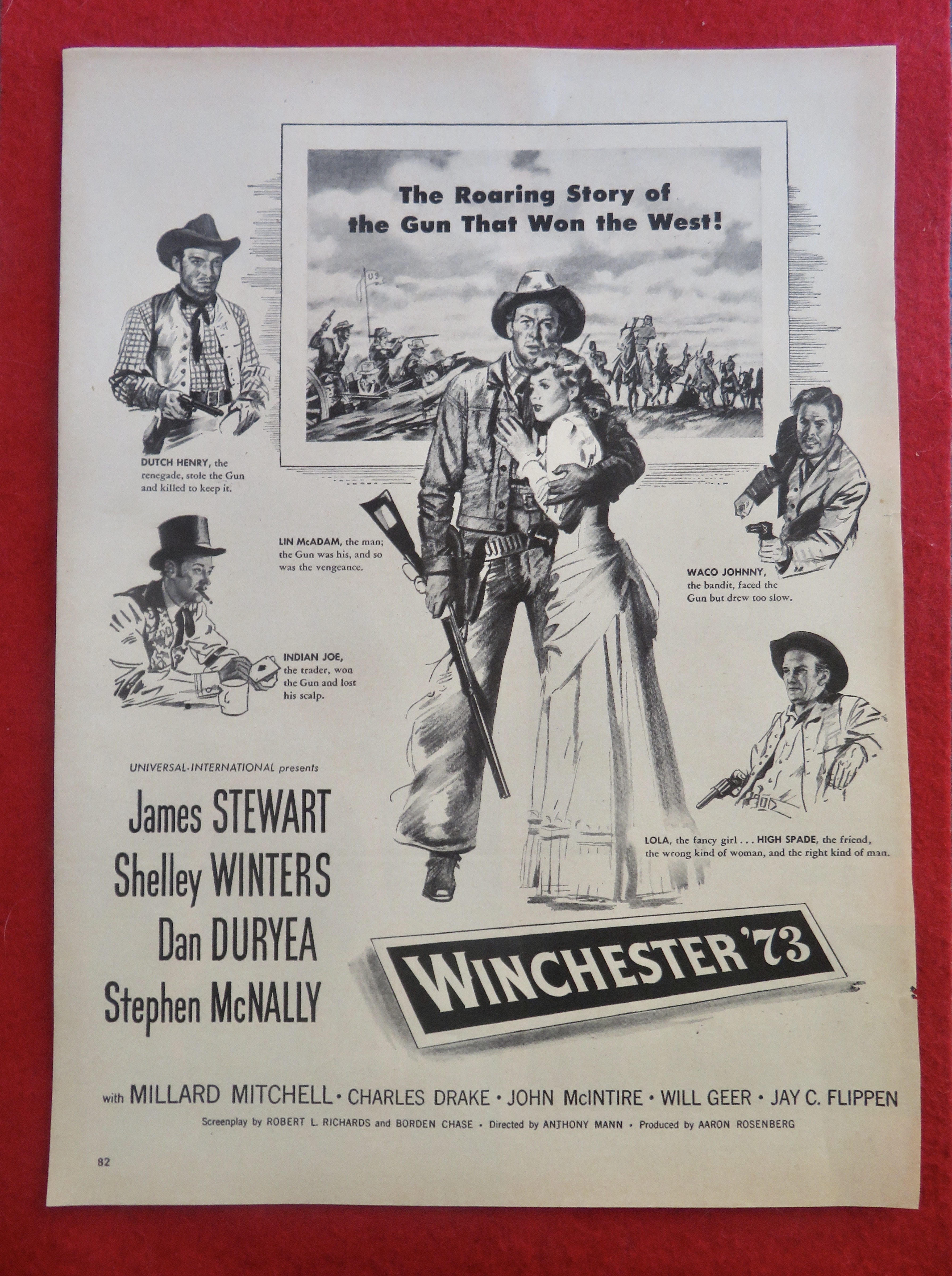 1950 Winchester '73 with James Stewart & Shelley Winter