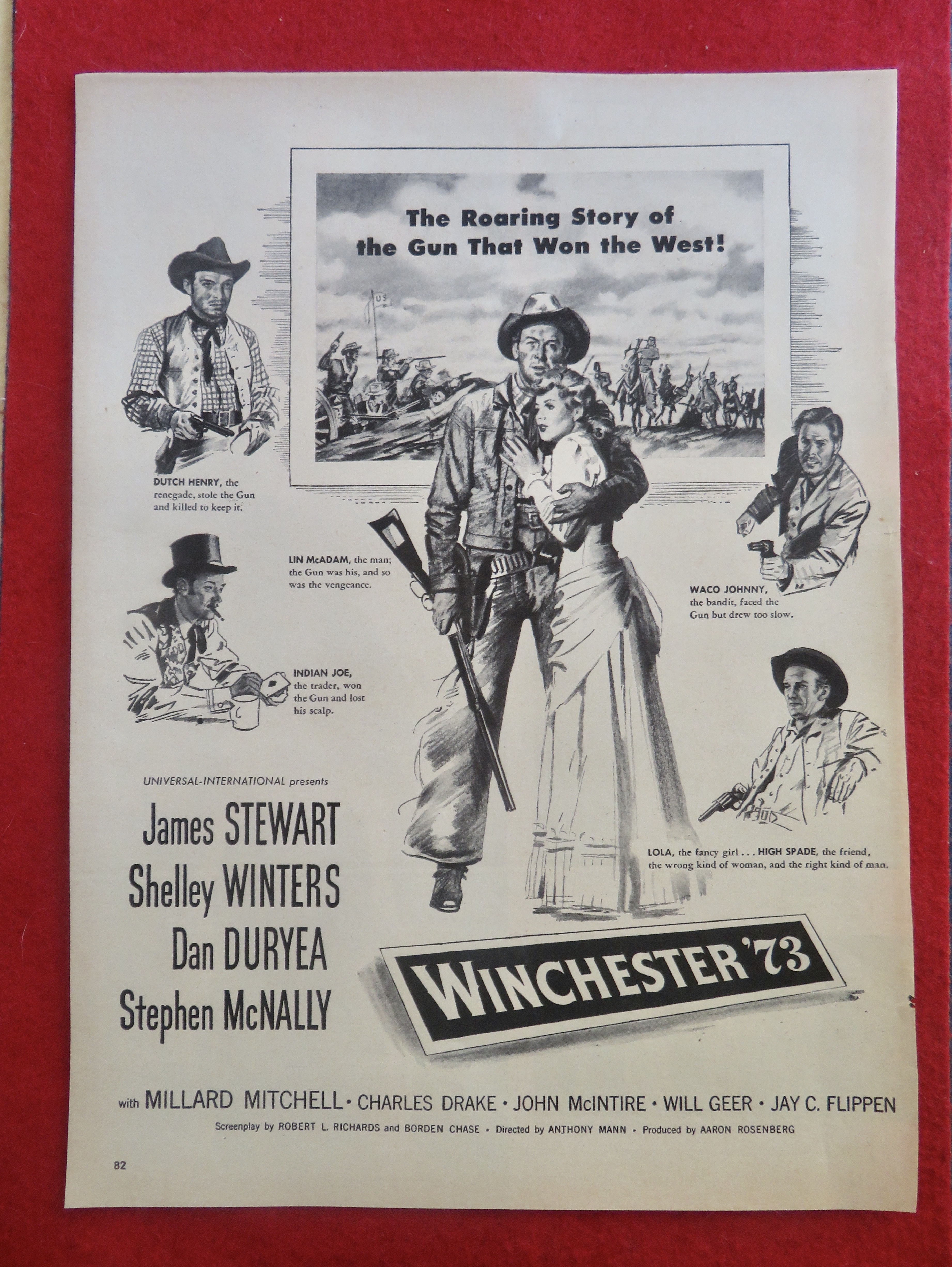 1950 Winchester '73 with James Stewart & Shelley Winter