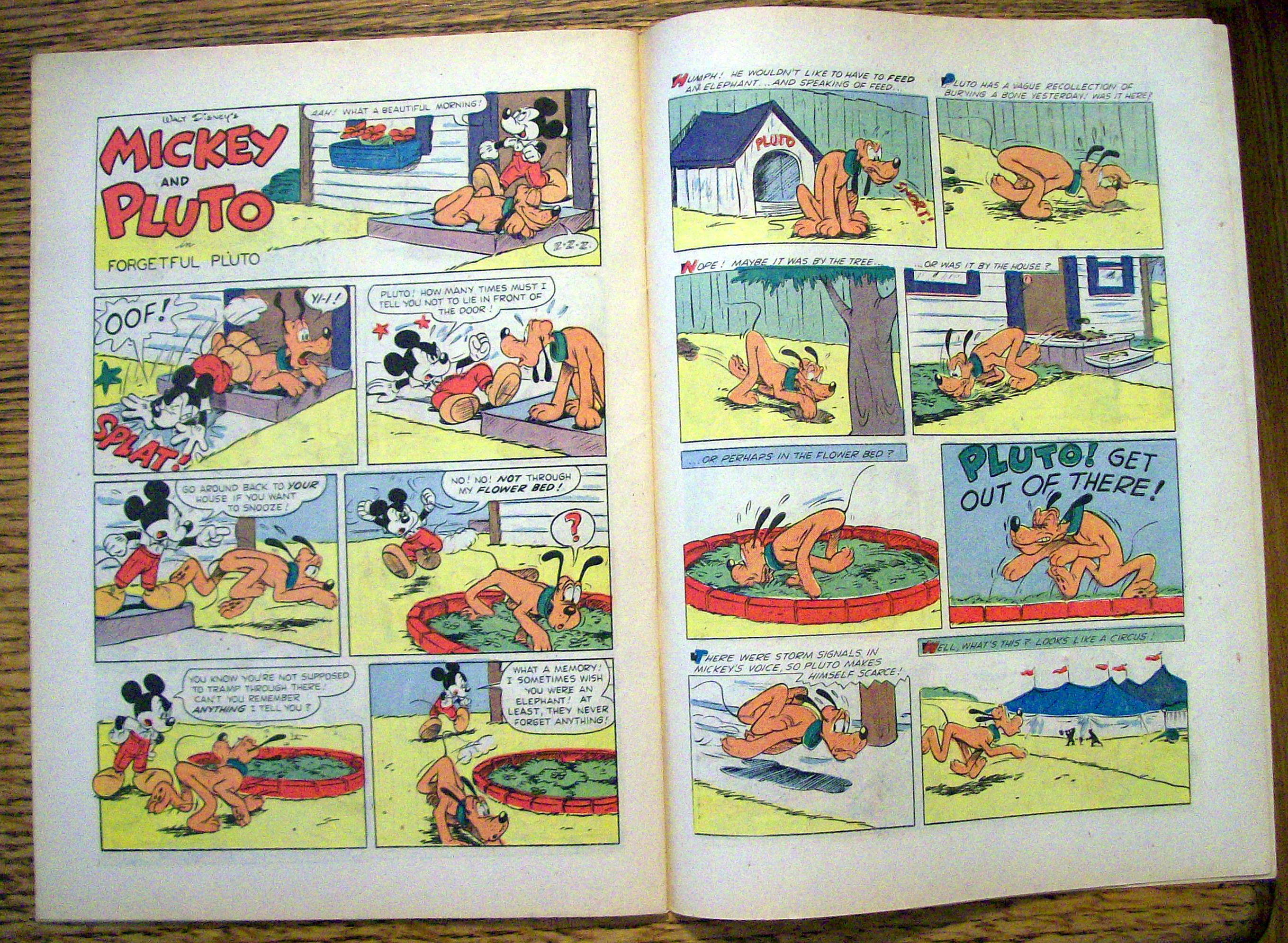 Walt Disney's Mickey Mouse Comic #45 - Dec-Jan 1956