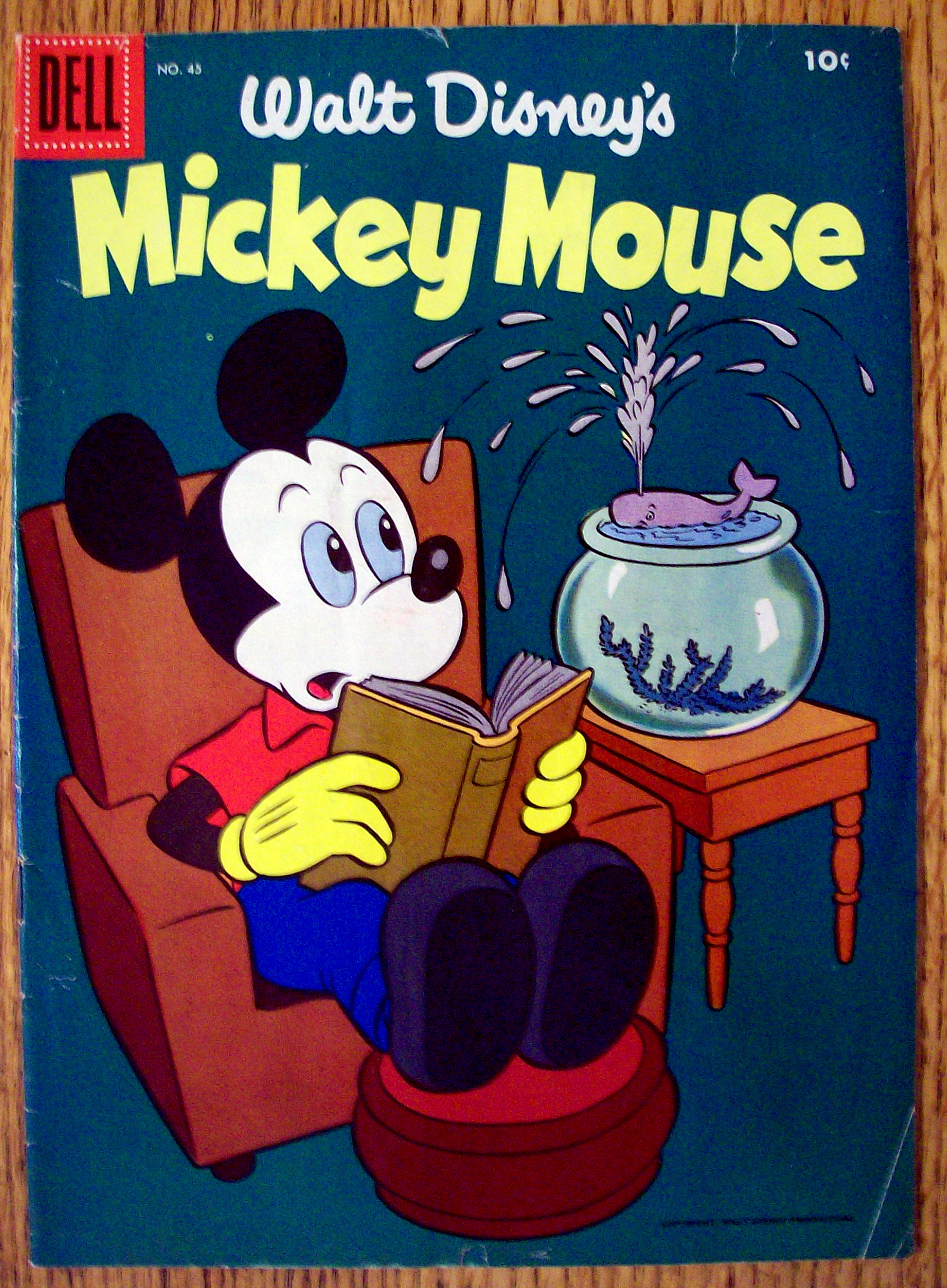 Walt Disney's Mickey Mouse Comic #45 - Dec-Jan 1956