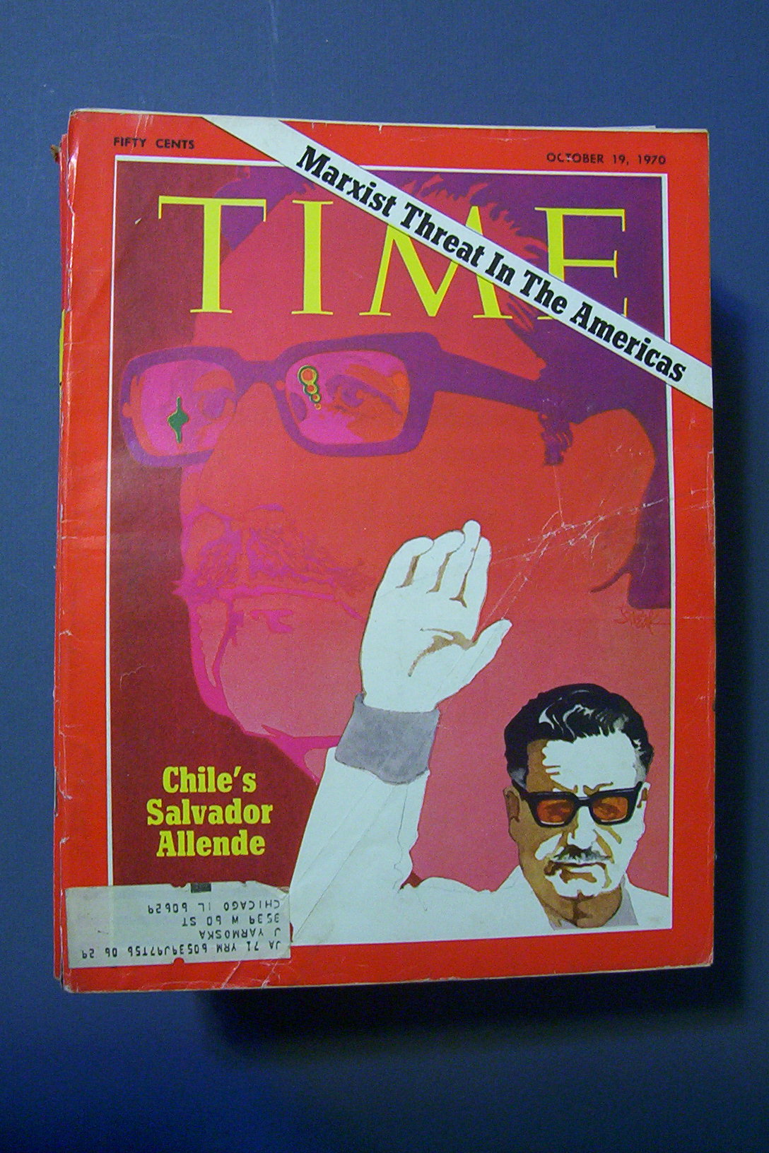 Time Magazine - Oct 19, 1970 - Chile's Salvador Allende