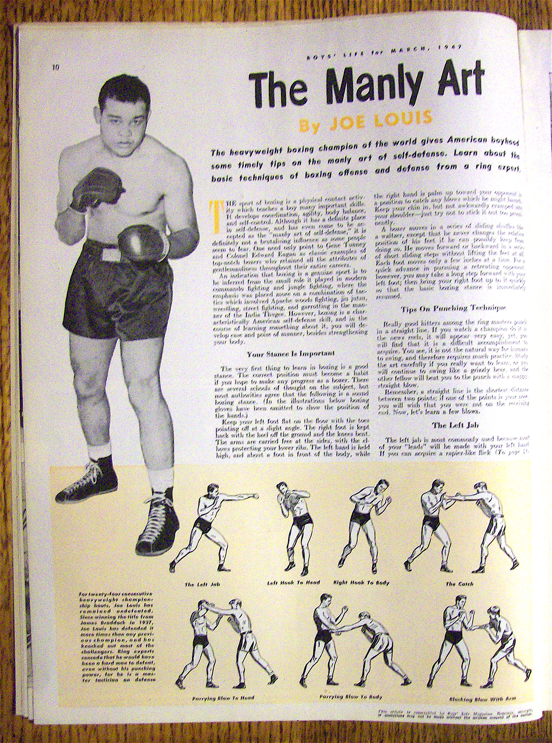 Boys Life Magazine-March 1947-Army Air Corps Luke Field