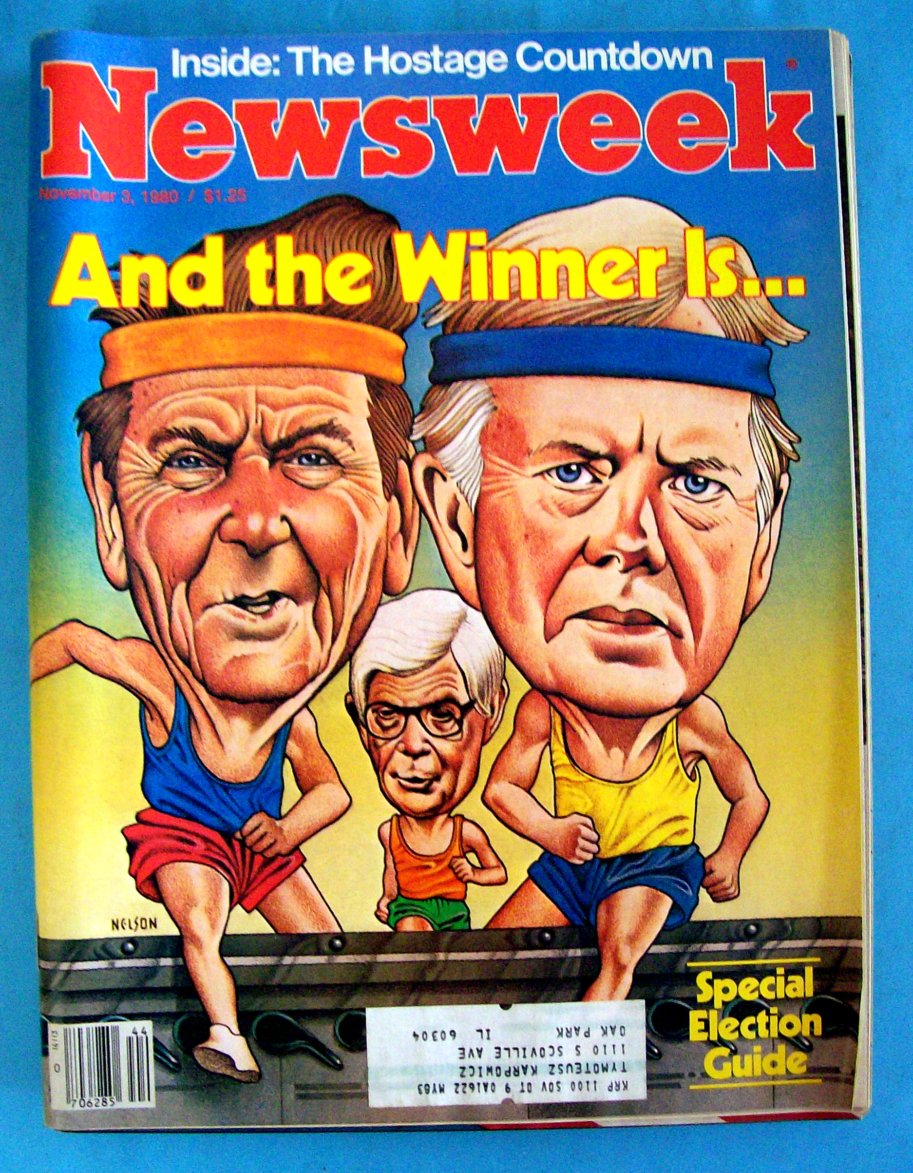 Newsweek Magazine-November 3, 1980-The Winner Is