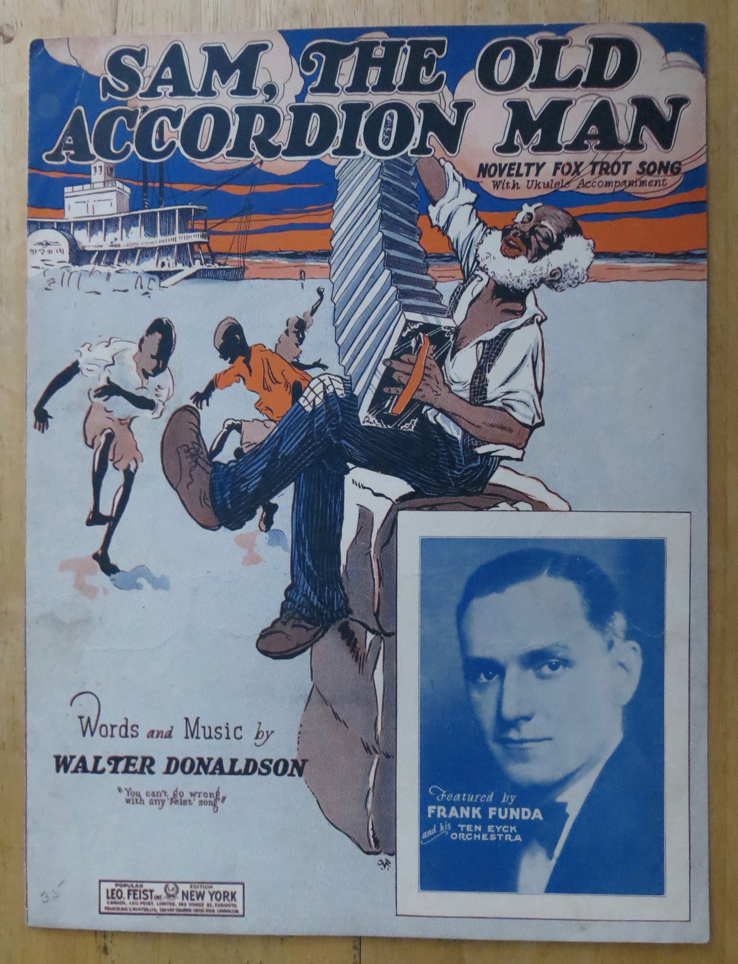 1927 Sam, The Old Accordion Man (Frank Funda Cover)