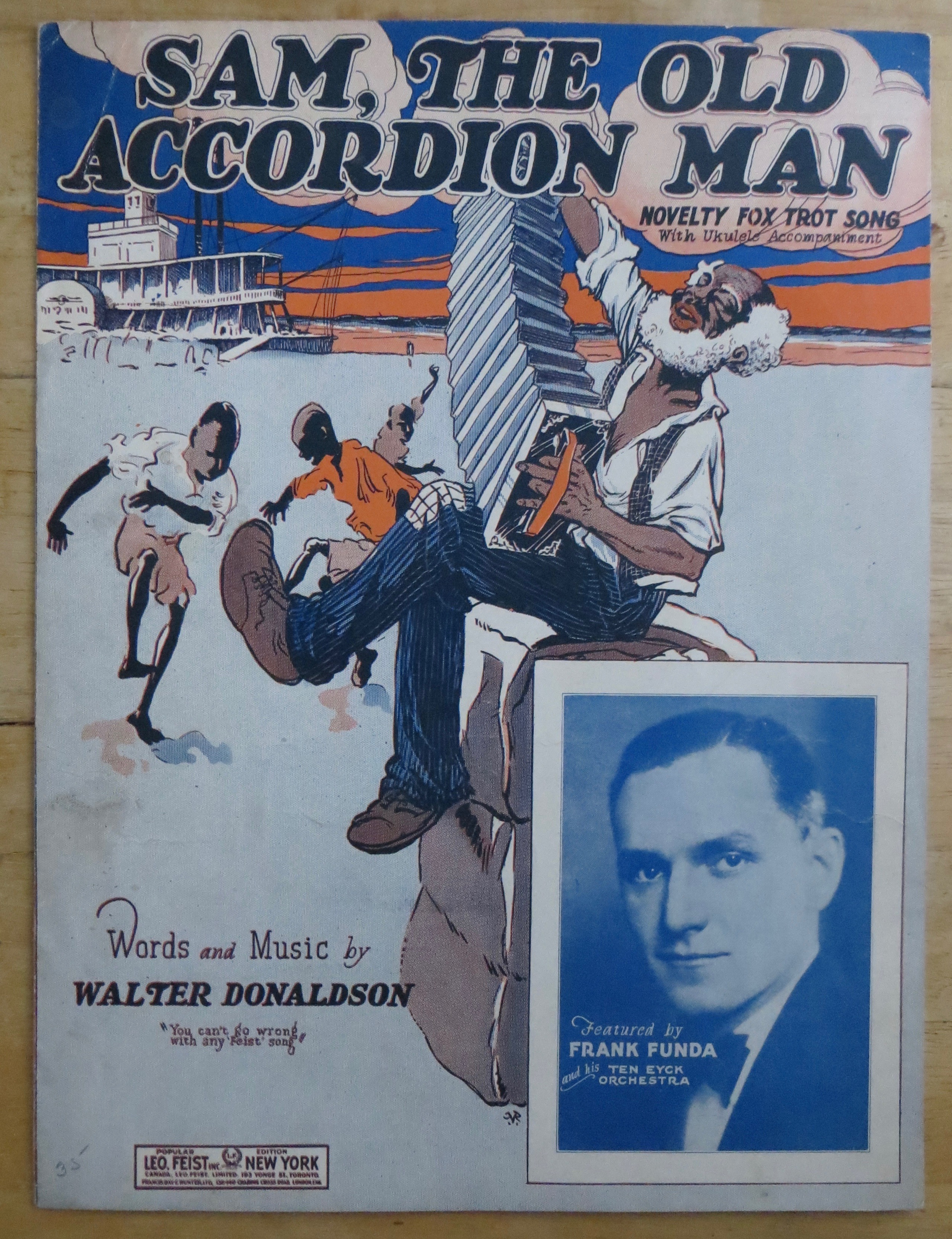 1927 Sam, The Old Accordion Man (Frank Funda Cover)