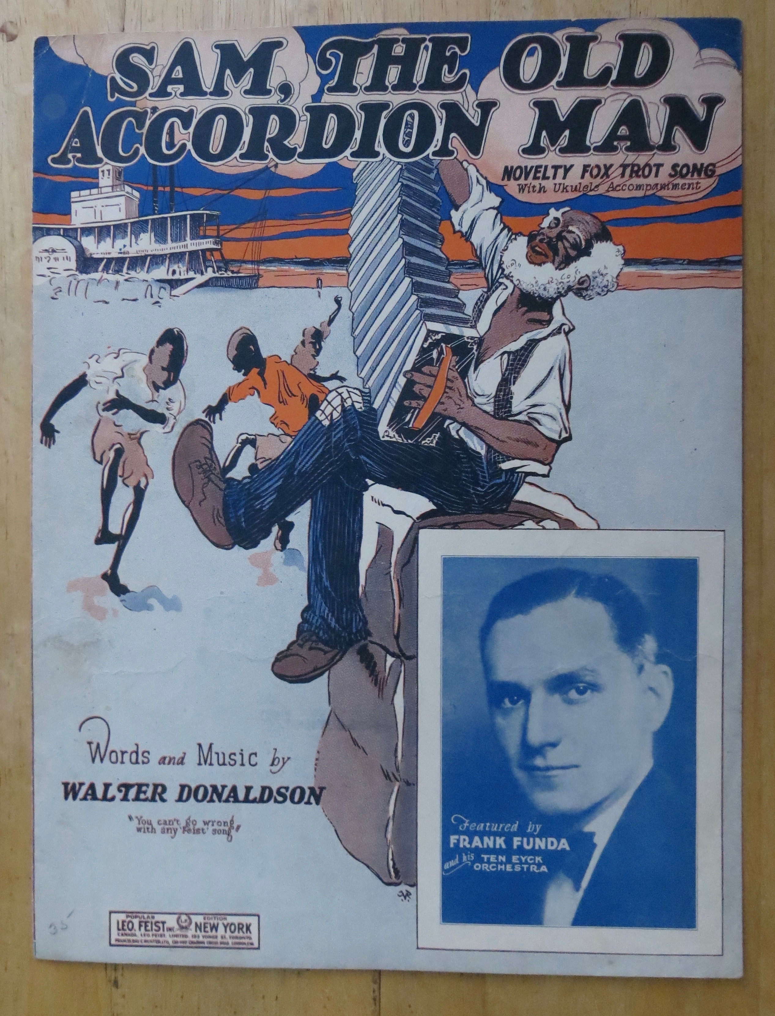 1927 Sam, The Old Accordion Man (Frank Funda Cover)