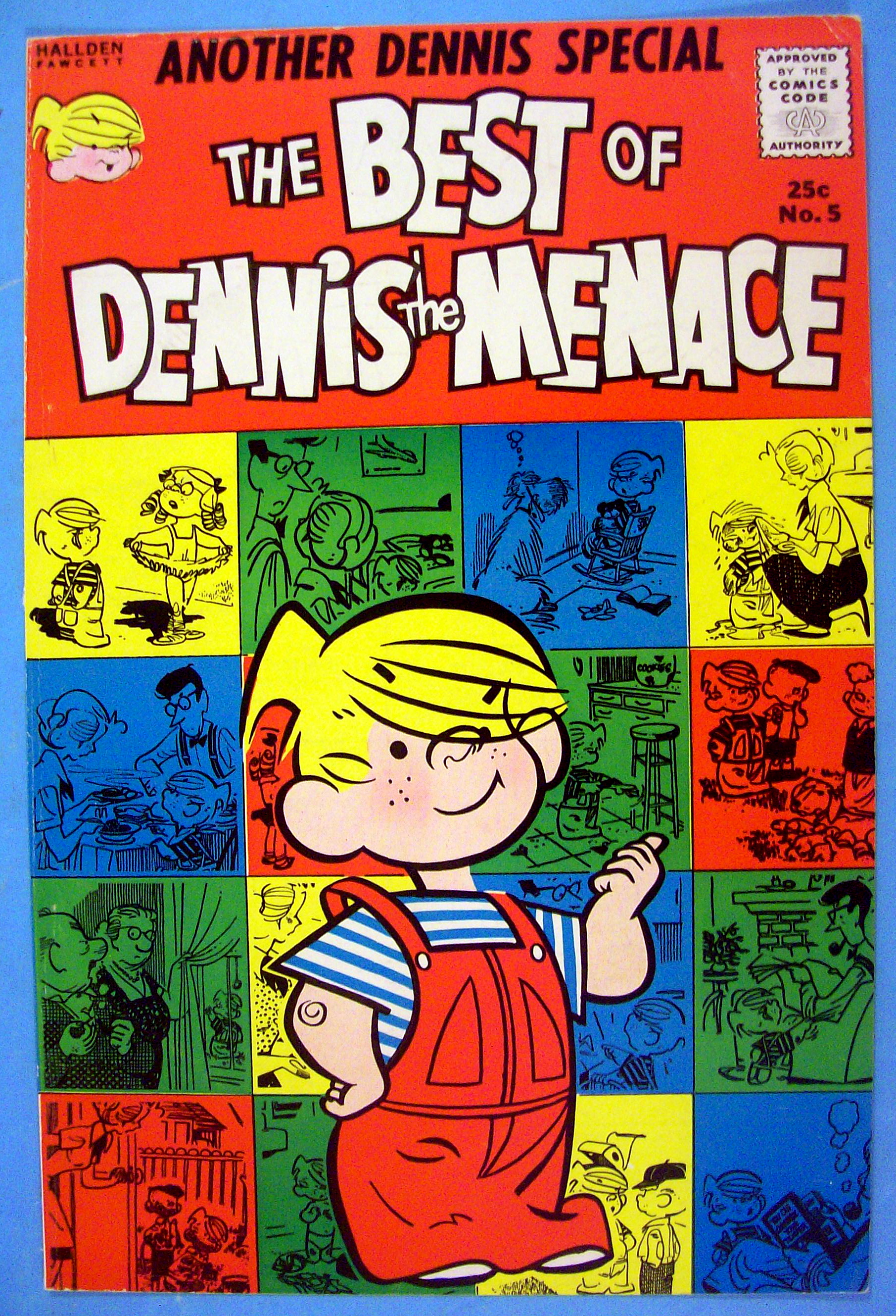 Best of Dennis the Menace Comic Cover #5 1961