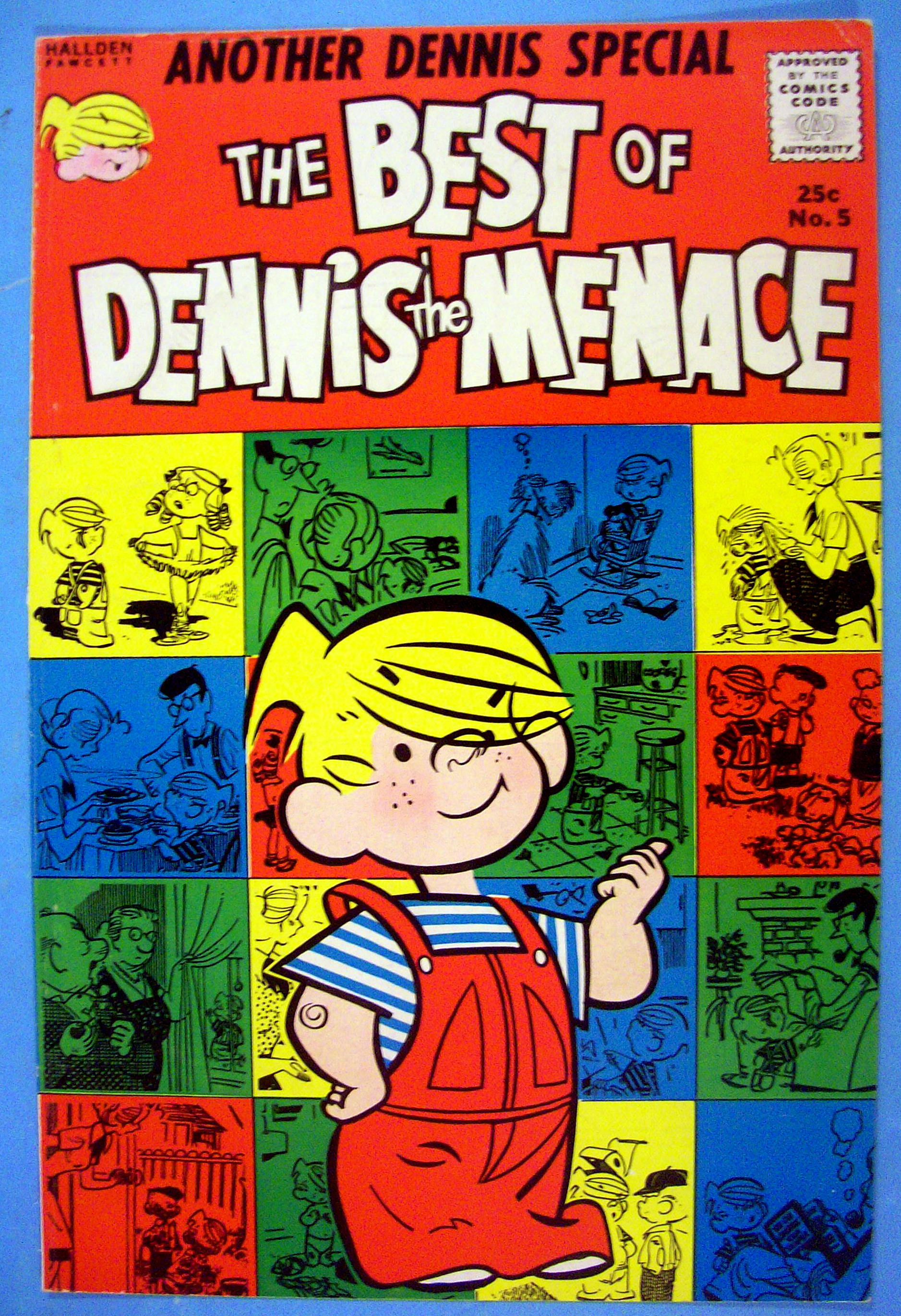 Best of Dennis the Menace Comic Cover #5 1961