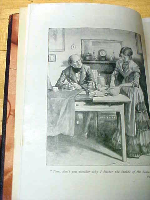 Dickens Martin Chuzzlewit Leather 1900's