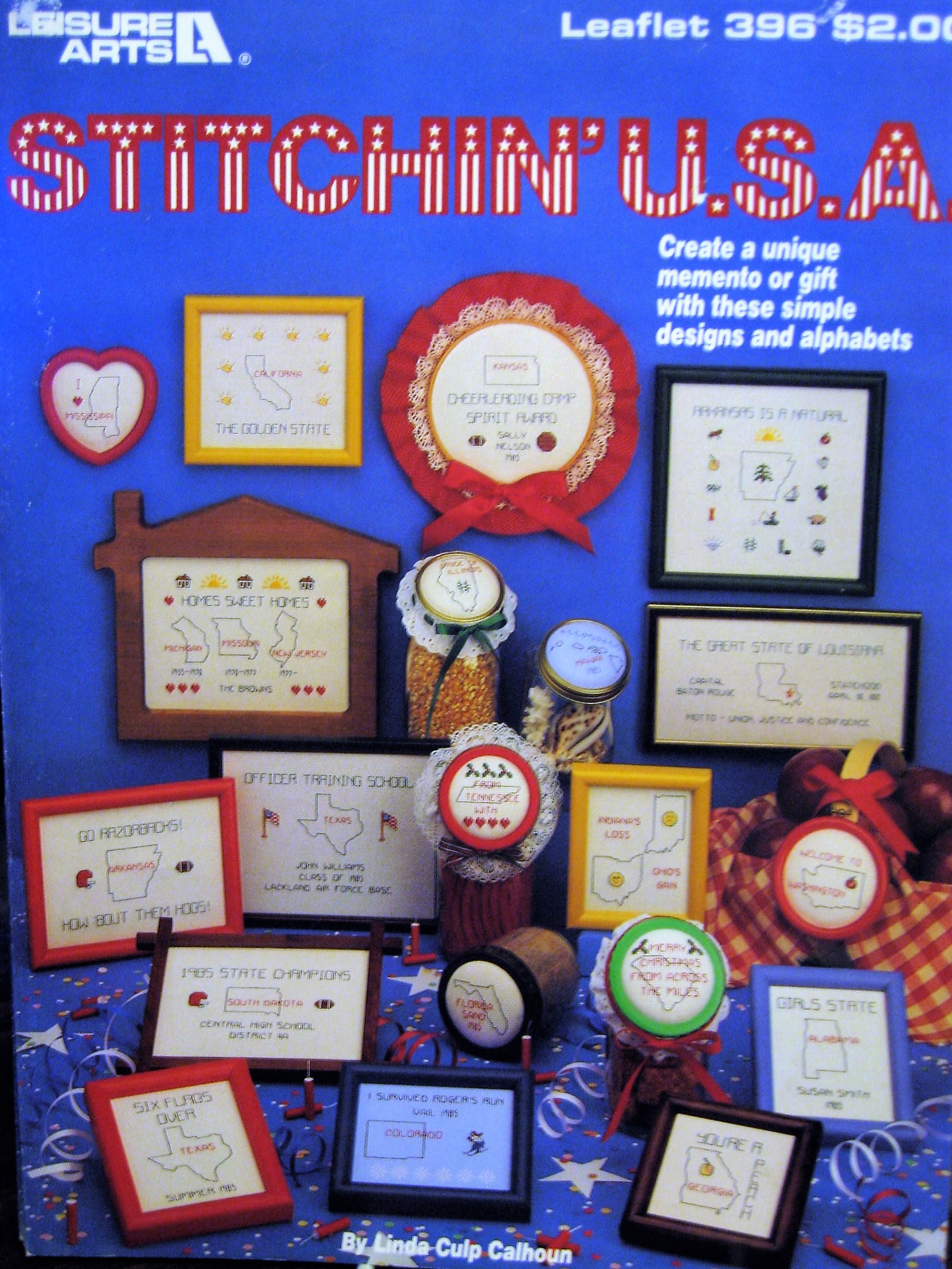 Leisure Arts Stitchin' U.S.A. #396