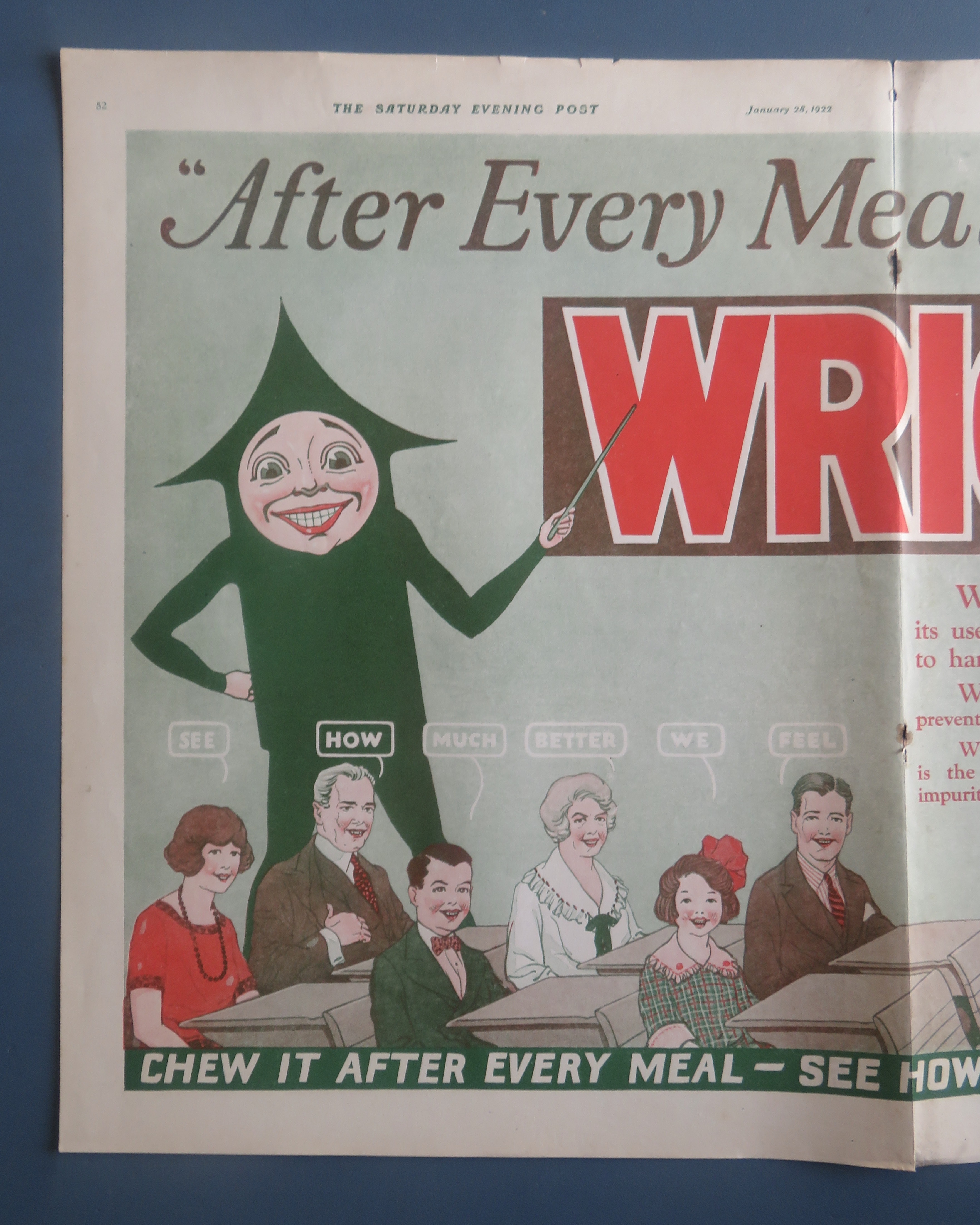 1922 Wrigley's With Spearmint & More