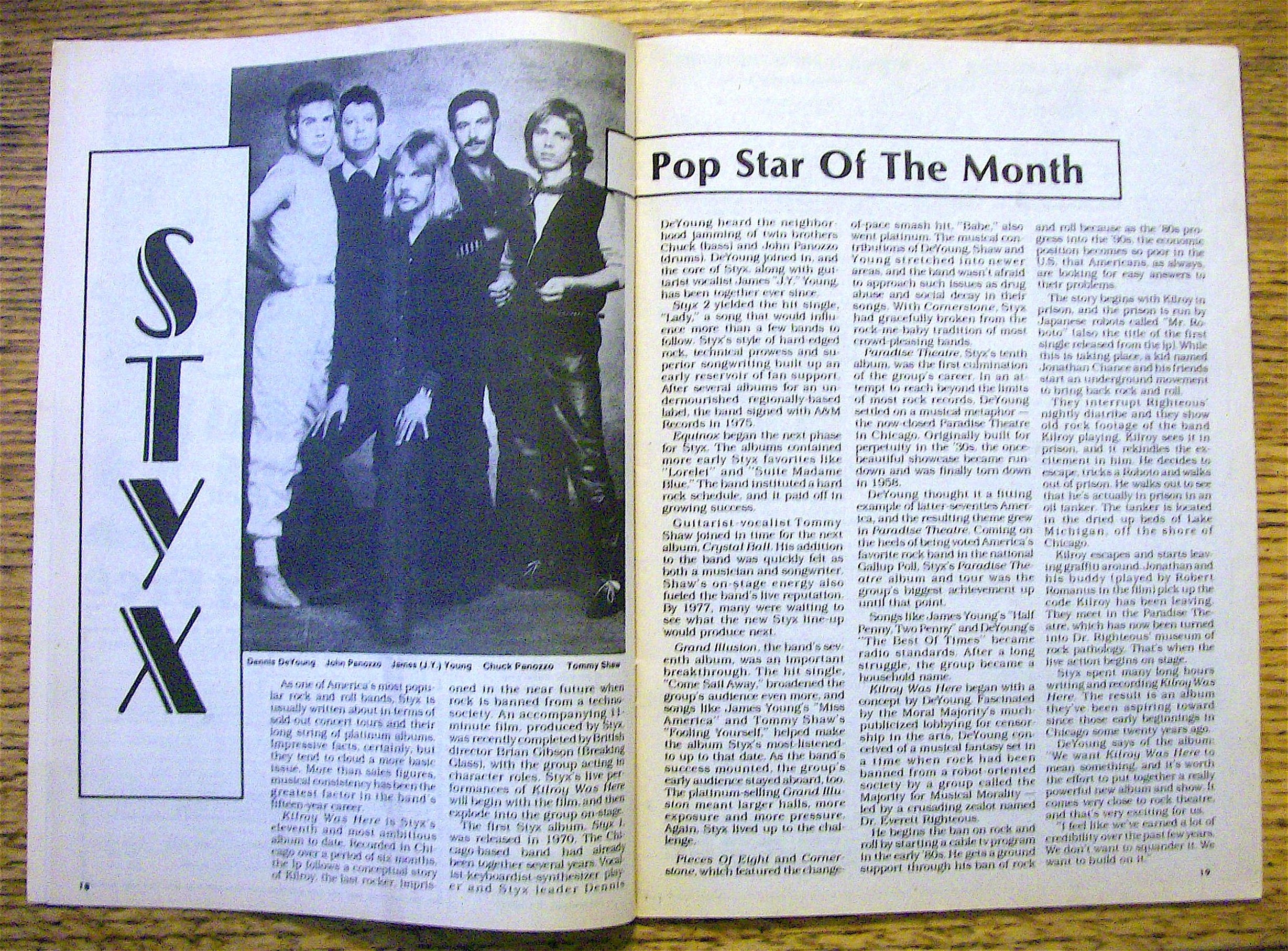 Song Hits July 1983 Daryl Hall & John Oates