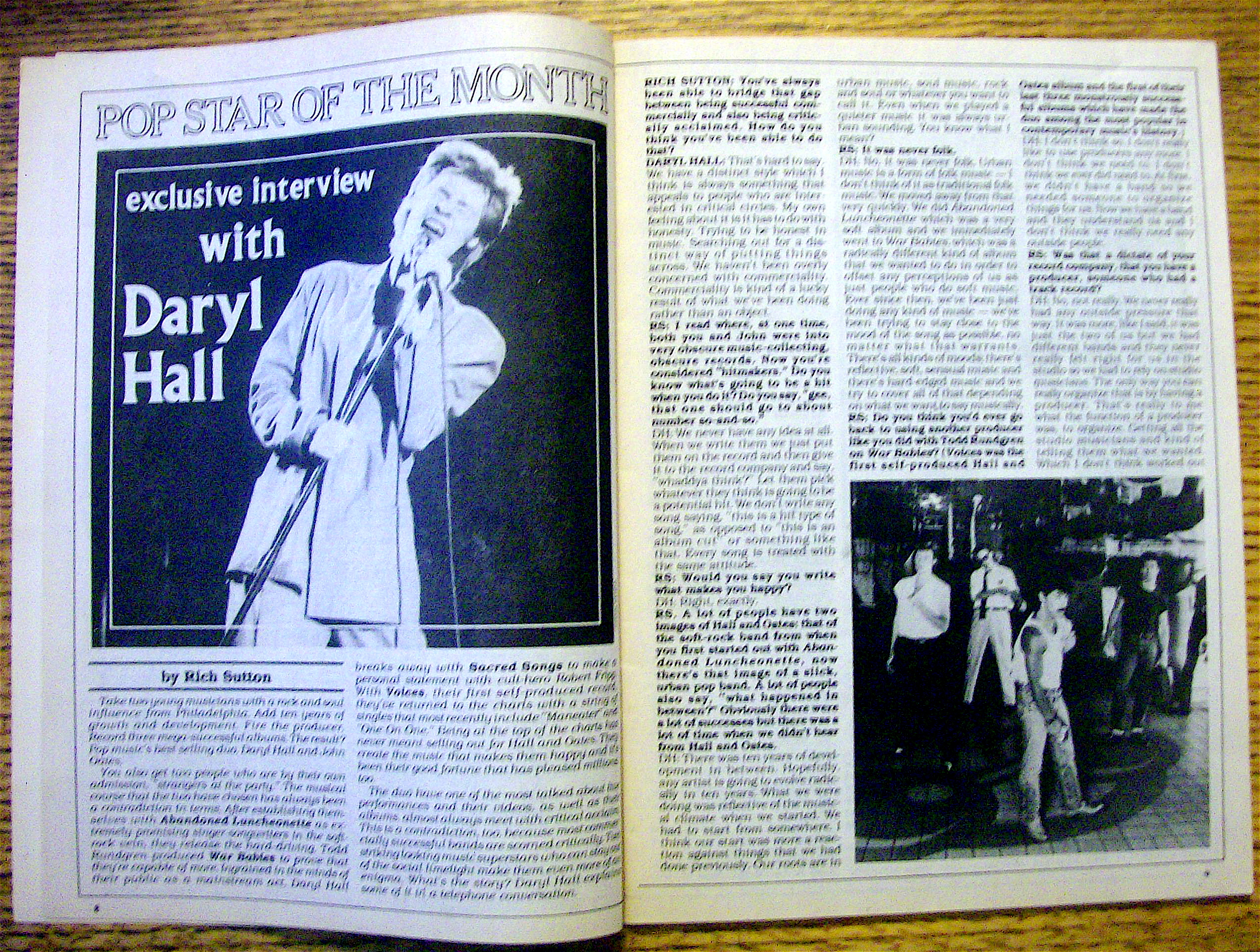 Song Hits July 1983 Daryl Hall & John Oates