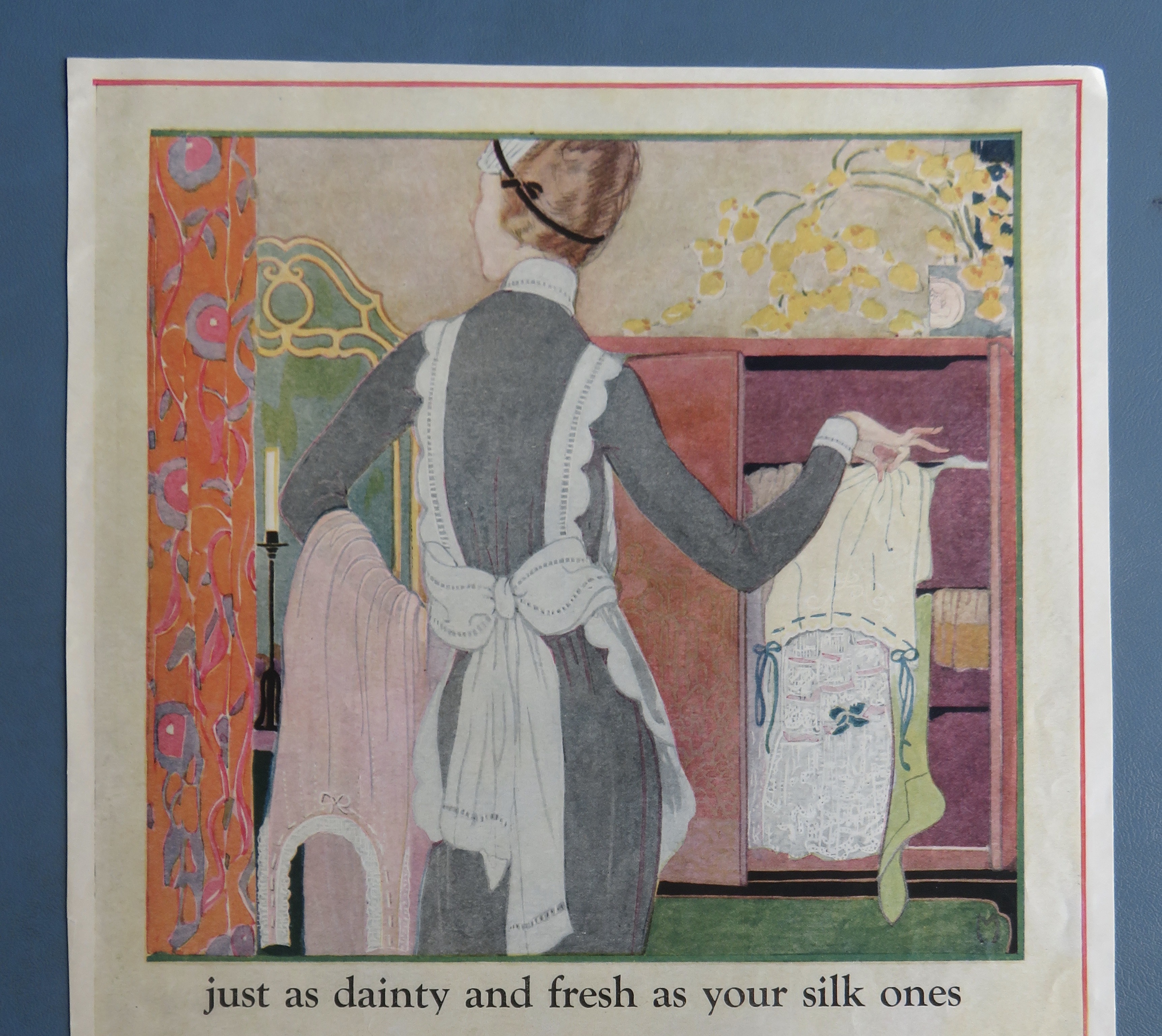 1920 Lux Soap with Woman & Her Clothing