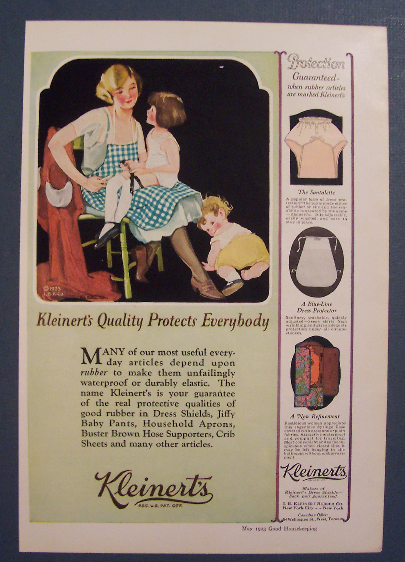 1923 Kleinert's