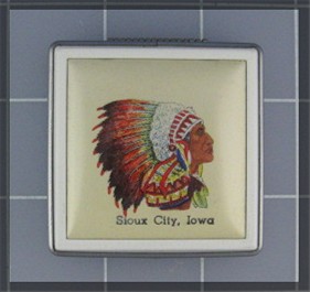 Compact  Sioux City Iowa Souvenier
