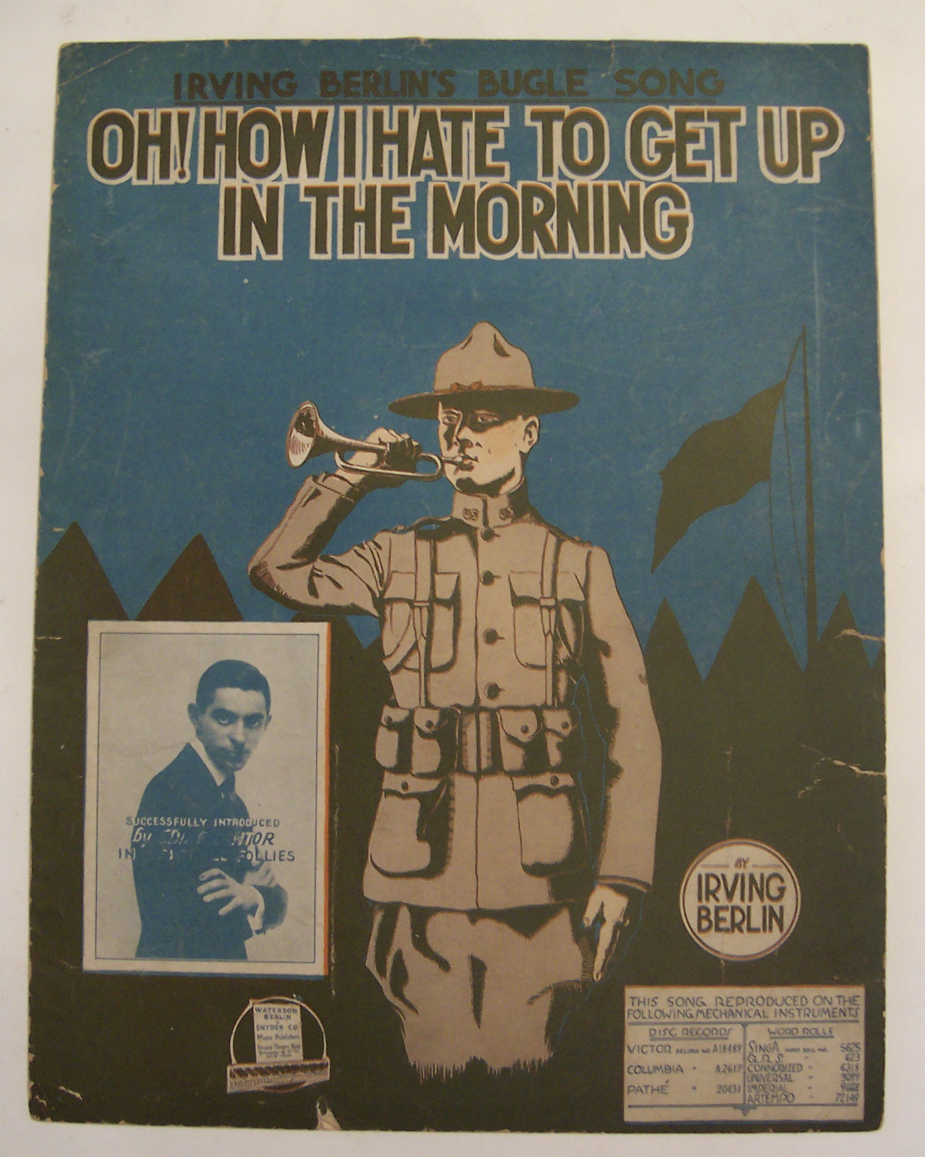 1918 Oh! How I Hate To Get Up