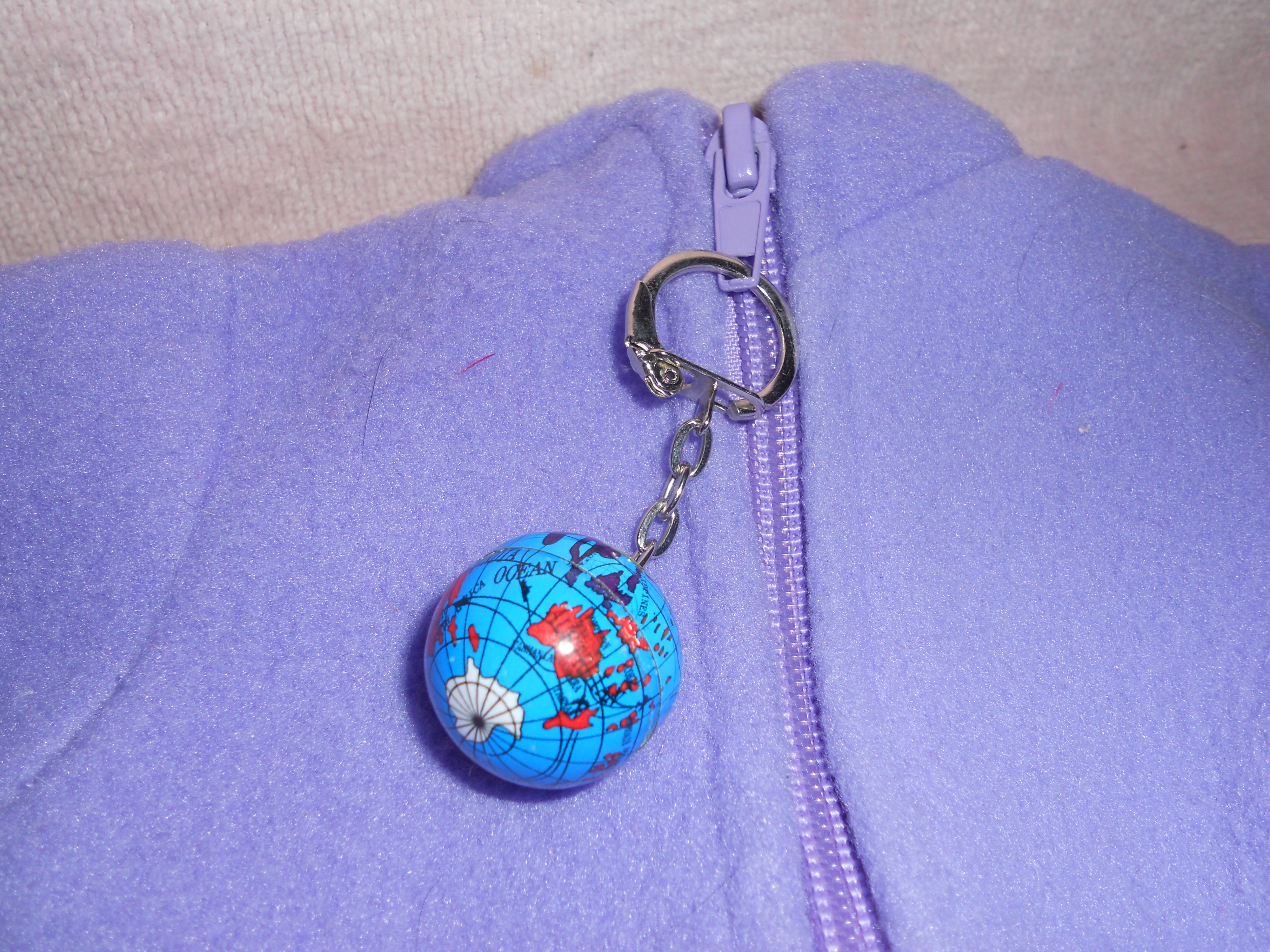 Doll Jacket and Zipper Pull Fleece