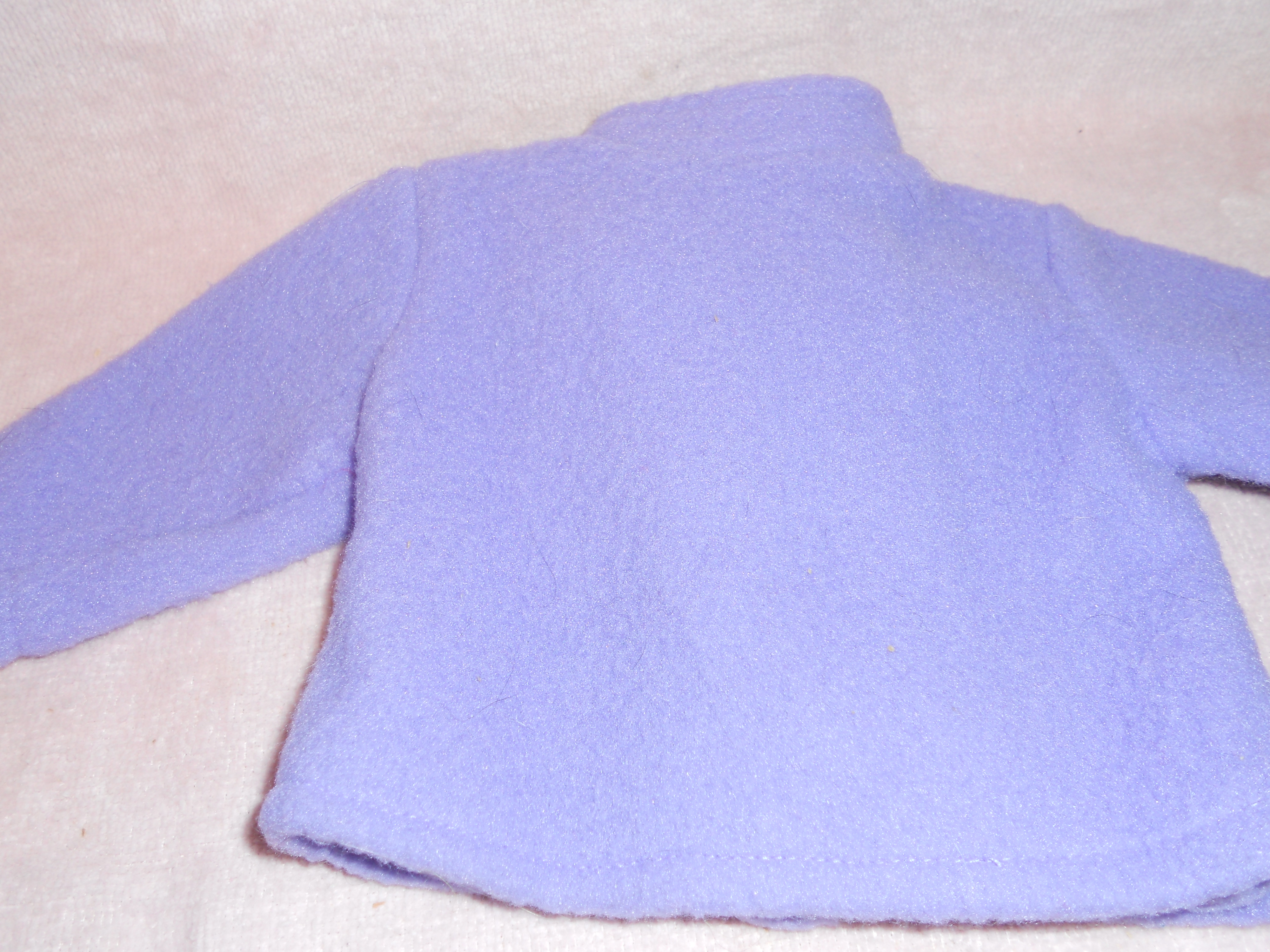 Doll Jacket and Zipper Pull Fleece