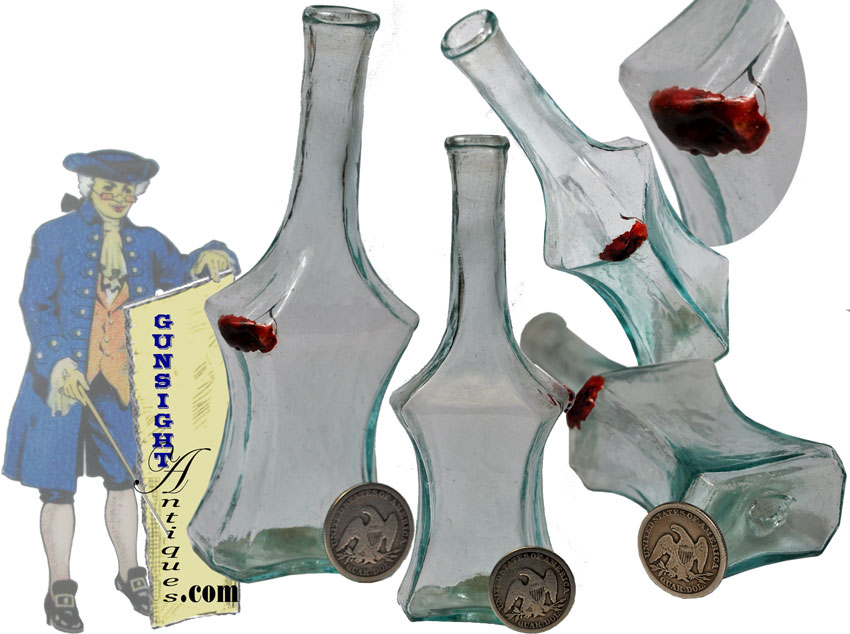 18th century COLOGNE BOTTLE
