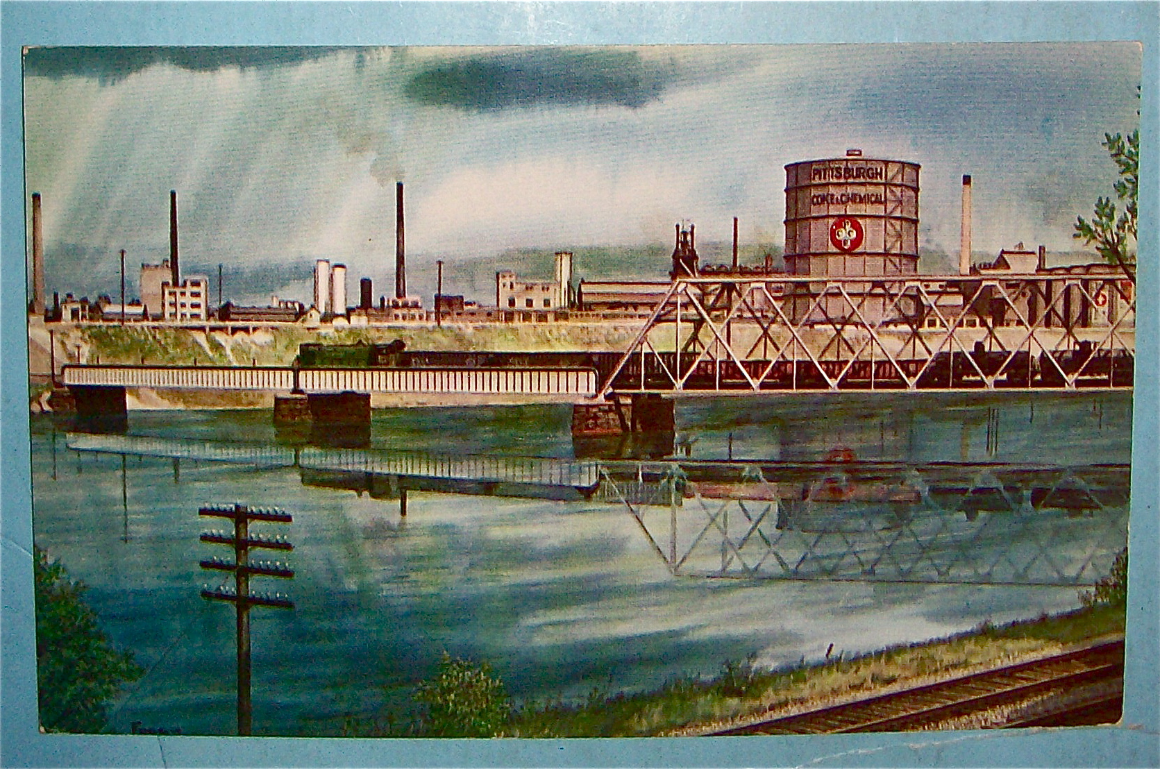 Neville Island Plant Of Pittsburgh Postcard