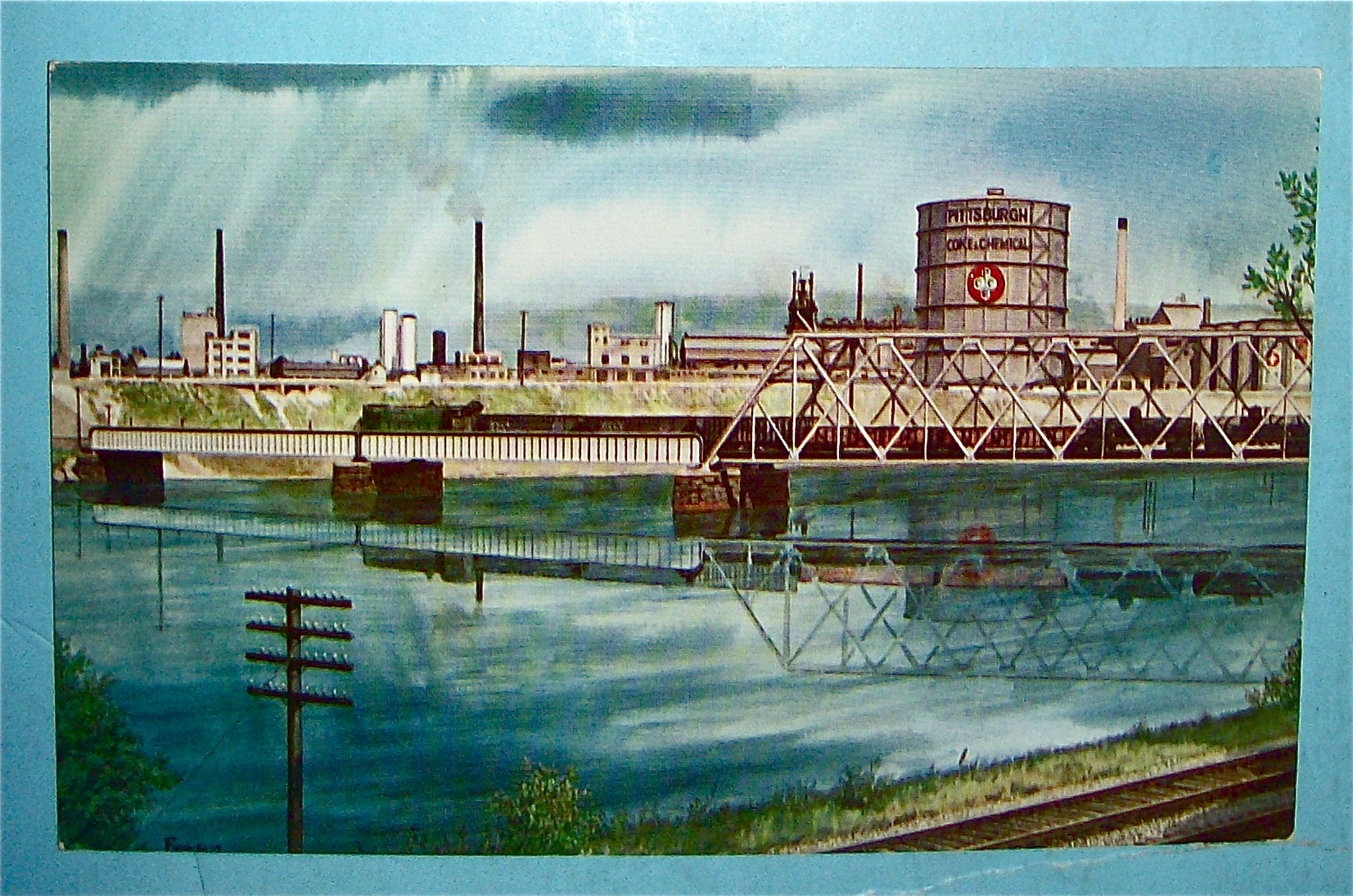 Neville Island Plant Of Pittsburgh Postcard